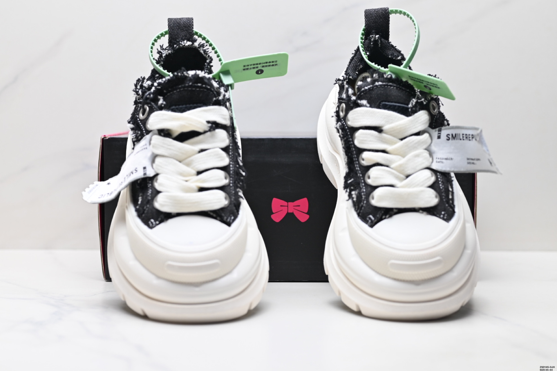 SMILEREPUBLIC SMILE QUEEN CLASSIC 经典色 开口笑2.0 防滑耐磨增高 低帮 老爹鞋