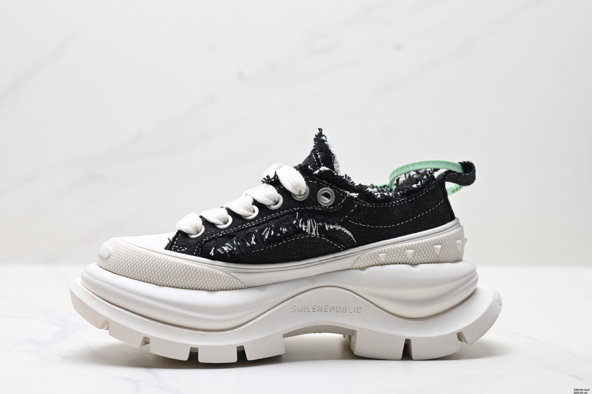 SMILEREPUBLIC SMILE QUEEN CLASSIC 经典色 开口笑2.0 防滑耐磨增高 低帮 老爹鞋