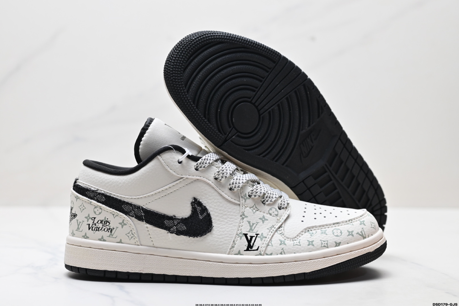 Nike Air Jordan 1 Low Edición Limitada Louis Vuitton - Calzado Casual Premium 6 i1750177553852 1535 0 4