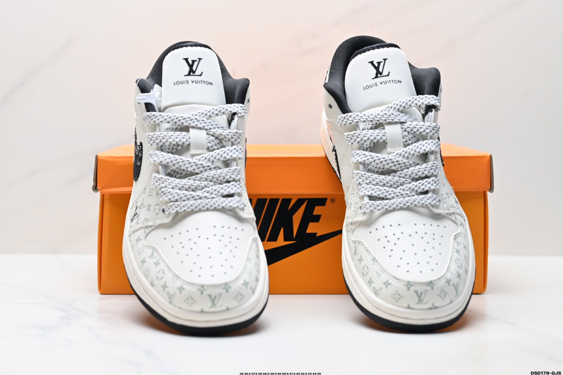 Nike Air Jordan 1 Low Edición Limitada Louis Vuitton - Calzado Casual Premium 8 i1750177553852 845 0 6