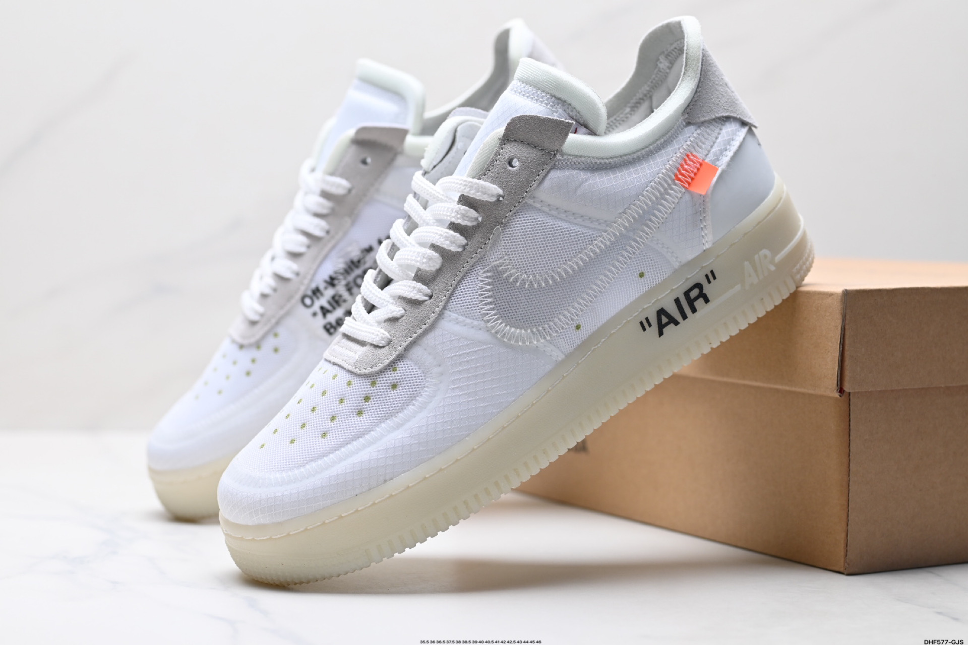 Off-White x Nike Air Force 1 OW Zapatillas Deportivas Unisex en Blanco 9 i1750177326966 5322 0 7