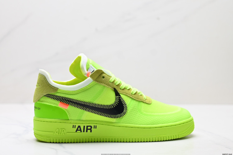 Off-White x Nike Air Force 1 OW联名空军一号 White Sneakers AO4606-100 1 Off-White x Nike Air Force 1 Low: Iconic Collab, Classic White Design