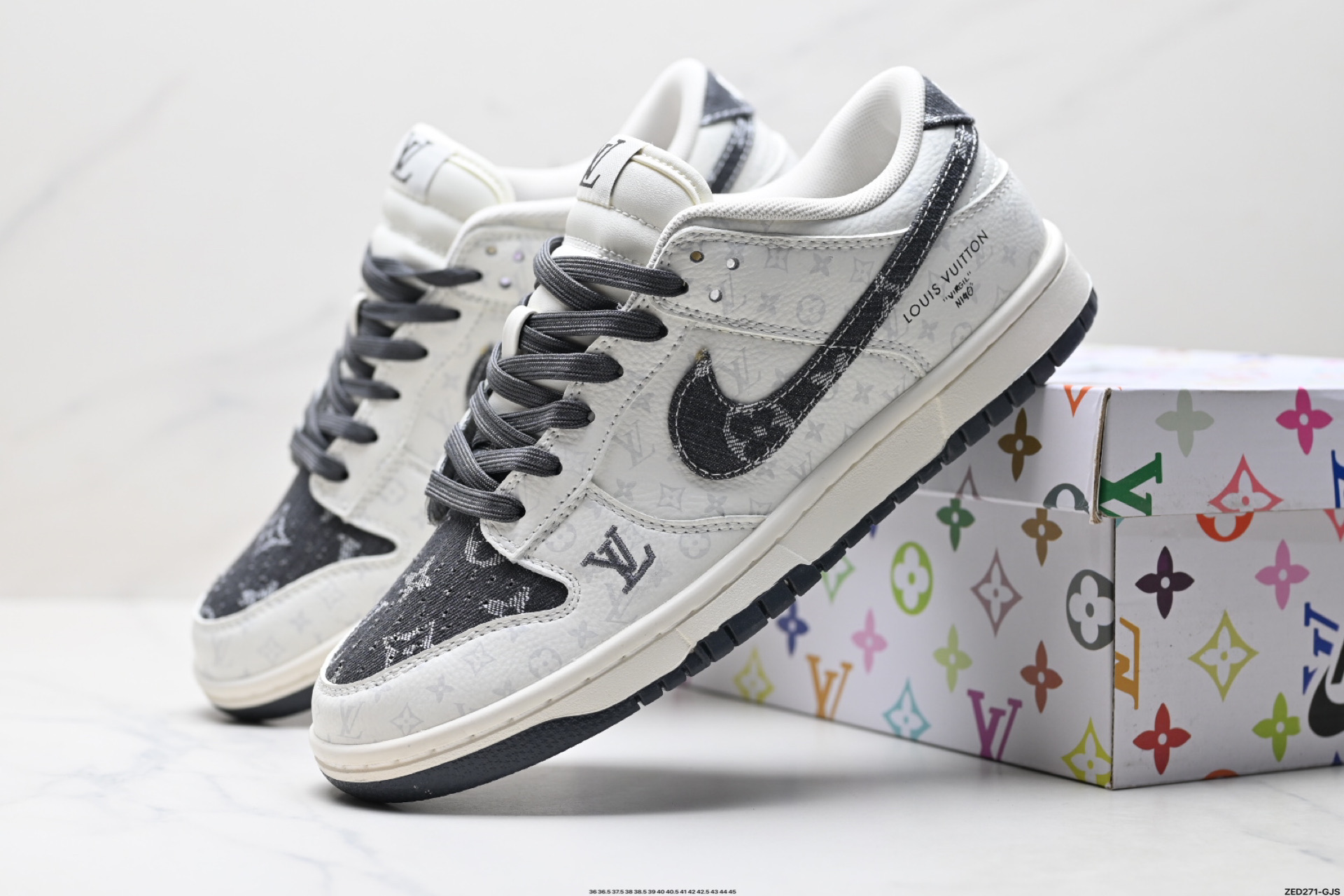 Nike Dunk Low Retro ‘DIY高端定制’耐克 低帮休闲运动板鞋 原装头层材料 用料绝不含糊 独家版型蒸餾加工帶來的是更好的视觉和脚感体验 清洁度 电绣工艺 皮料切割干净无任何毛边 细节完美 SC9772-801 尺码:36 36.5 37.5 38 38.5 39 40 40.5 41 42 42.5 43 44 45 ID:ZED271-GJS