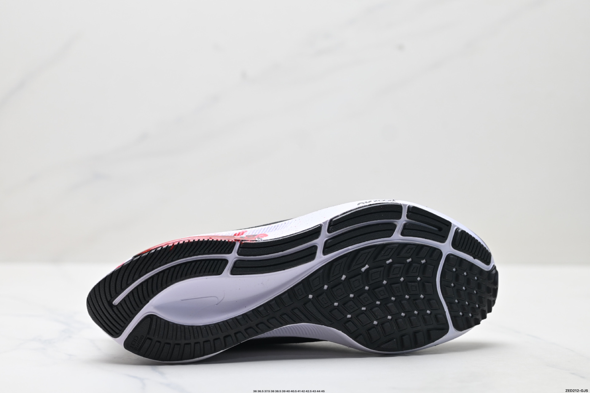 定制球鞋NIKE AIR ZOOM PEGASUS 42虐杀原形 手绘潮流 简约 百搭防滑耐磨 低帮跑步鞋 BQ9647-022