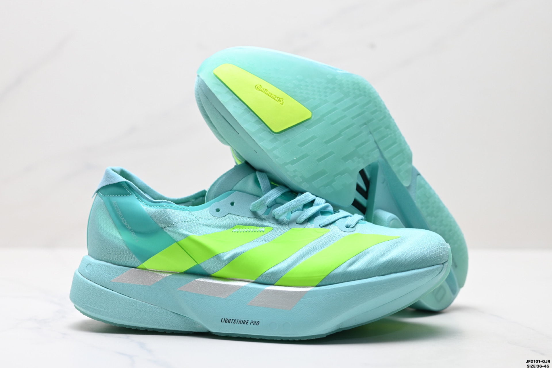 Adidas Adizero Adios Pro 4M 马拉松飞线贾卡轻质透气休闲运动跑步鞋 JR1094