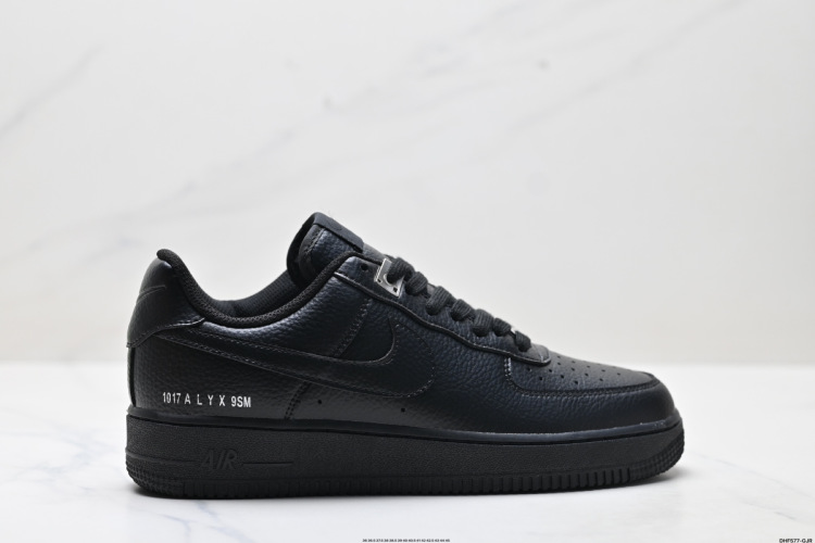 Nike Air Force 1 '07 LX - Black Leather Sneakers - CU9225-001 1 Nike Air Force 1 ’07 LX – Black Leather Sneakers – CU9225-001