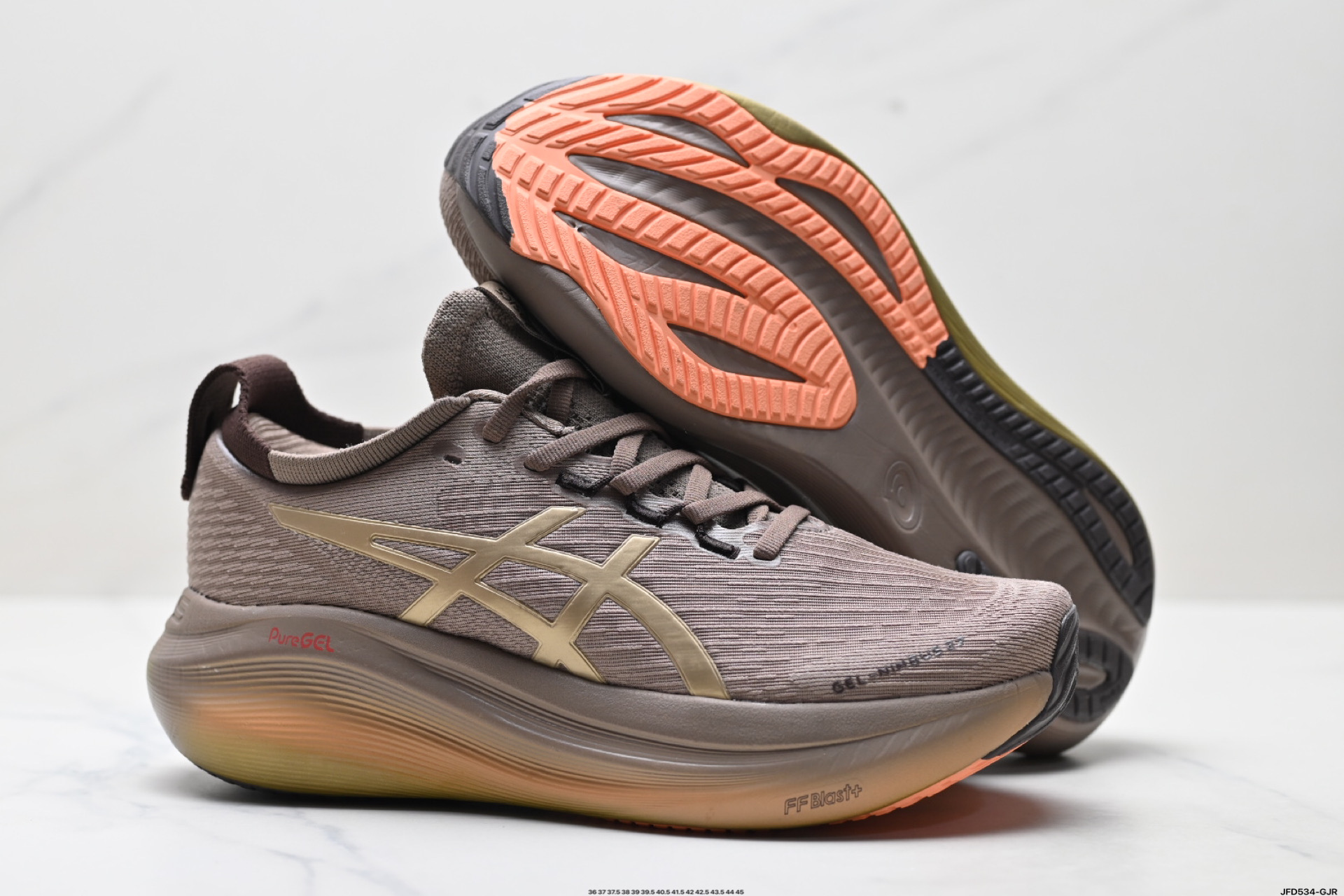 Asics Gel-Nimbus 27 舒适防滑耐磨低帮休闲跑步鞋 1012B816-020-High Quatity Cheap Brand wholesale wholesaler seller Clothes Bags handbags Sneakers Top Fashion Clothing Shoes from China Factory Chinese suppliers best Quality Beautiful Price Asics Gel-Nimbus 27 舒适防滑耐磨低帮休闲跑步鞋 1012B816-020