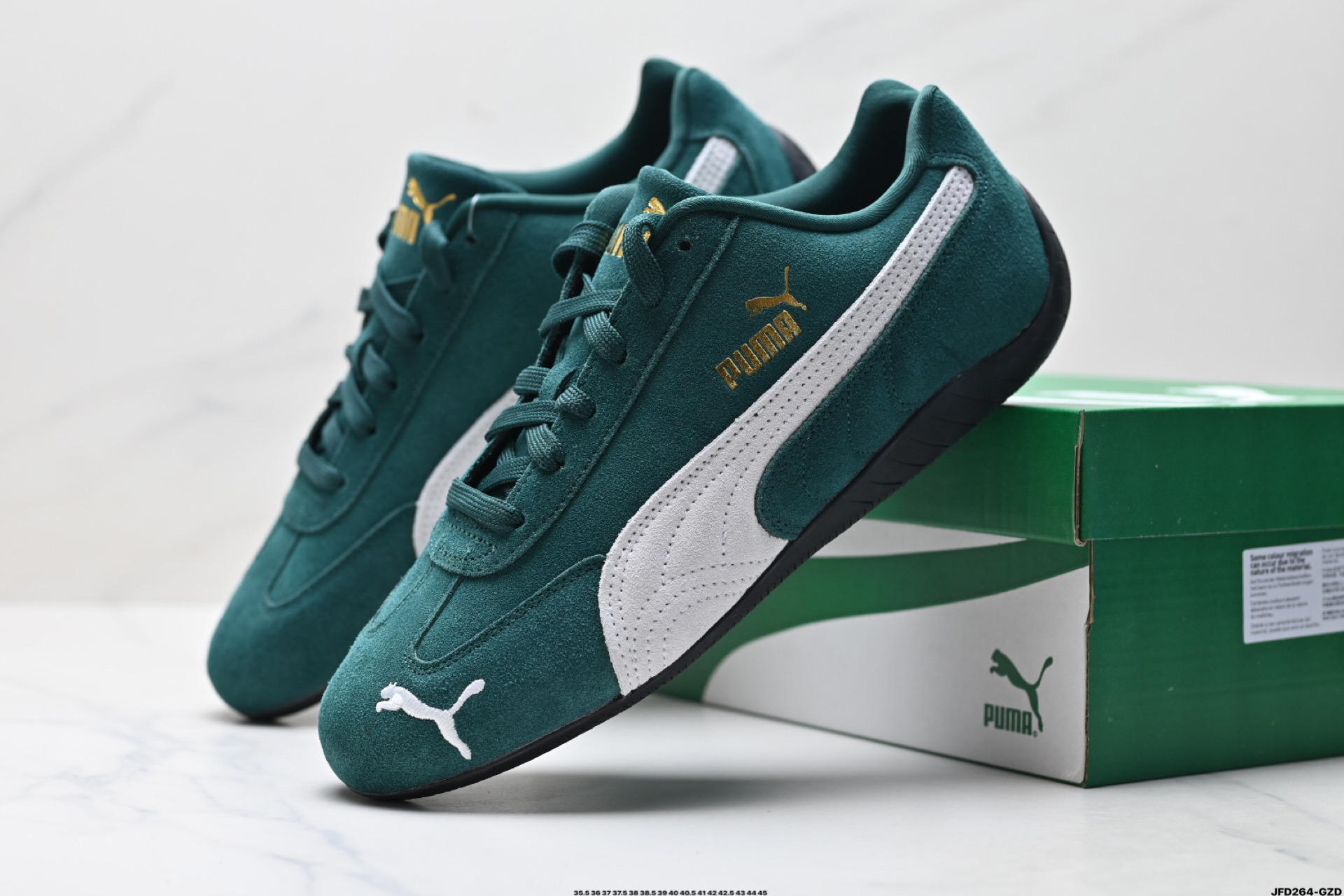 Puma Speedcat OG彪马 防滑耐磨生活休闲 运动鞋 极速赛车系列 复古运动休闲跑鞋 398846-12