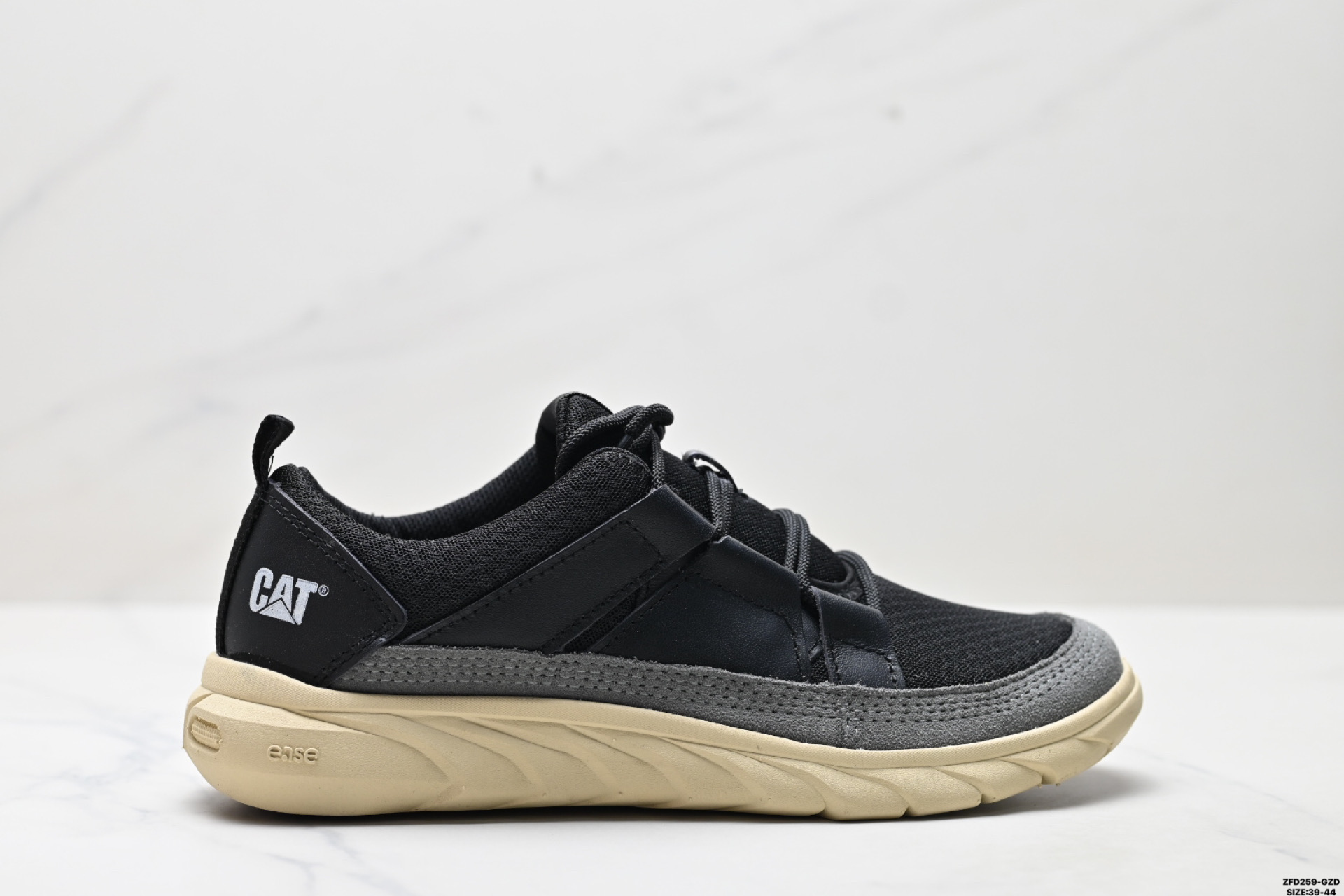 CAT卡特 GLENROCK 复古运动鞋工装 透气耐磨网面男子户外徒步工装鞋