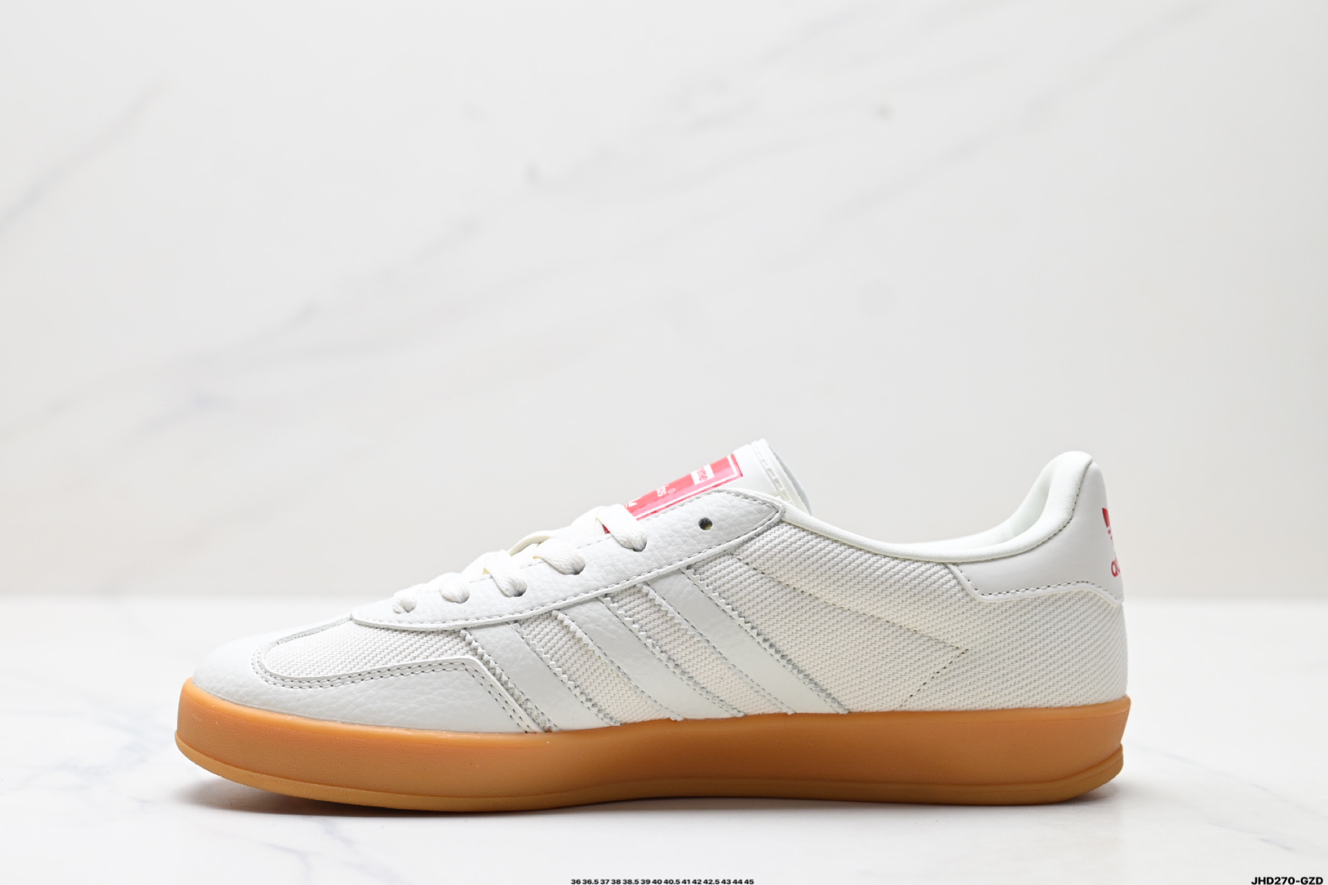 Adidas Originals Gazelle indoor ‘DIY‘定制 系列 阿迪达斯 三叶草绅士德训足球风百搭低帮休闲运动板鞋 SC9207-723