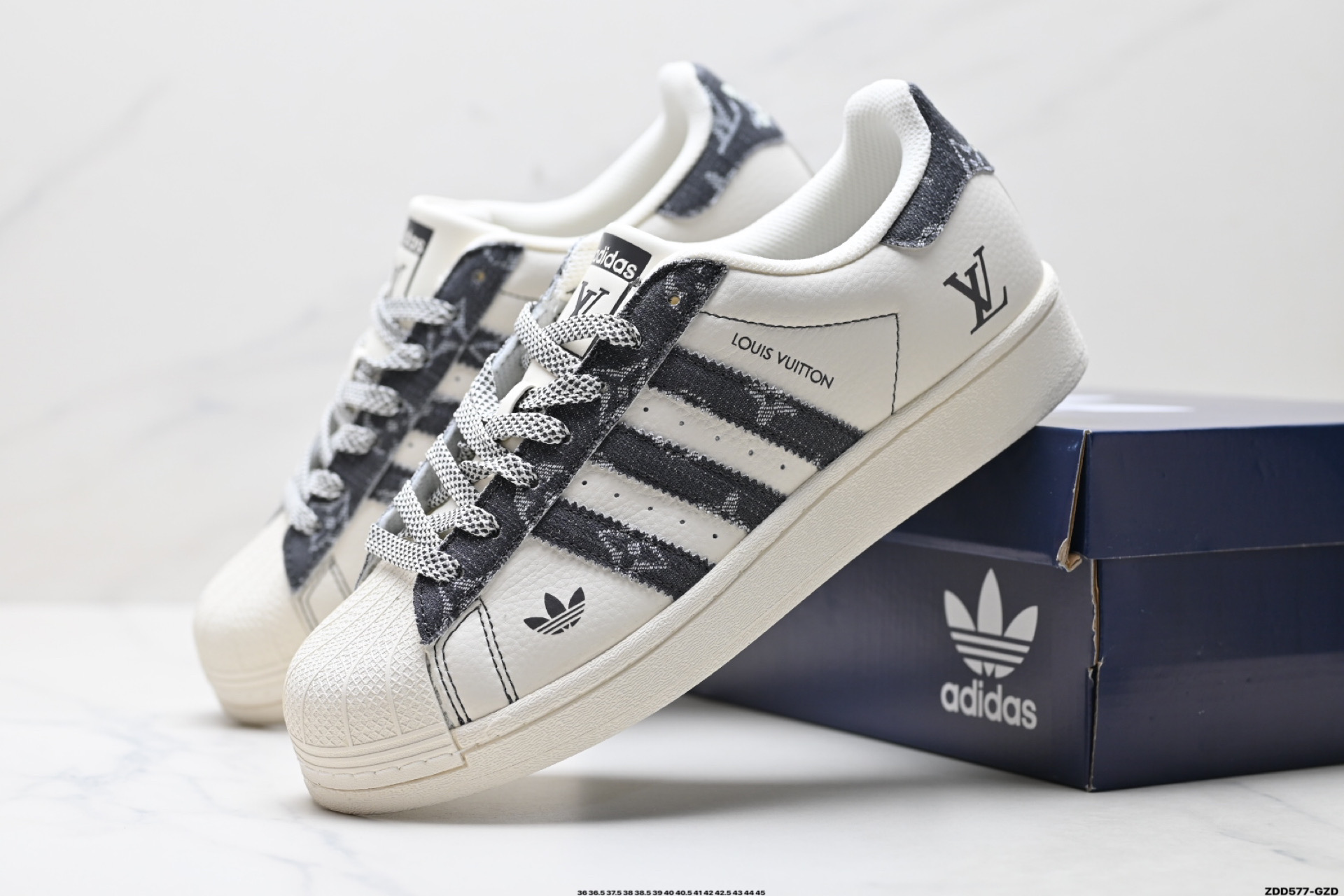 Adidas Originals Superstar 阿迪达斯 三叶草 贝壳头’DIY’系列低帮经典百搭休闲运动板鞋 XS0016