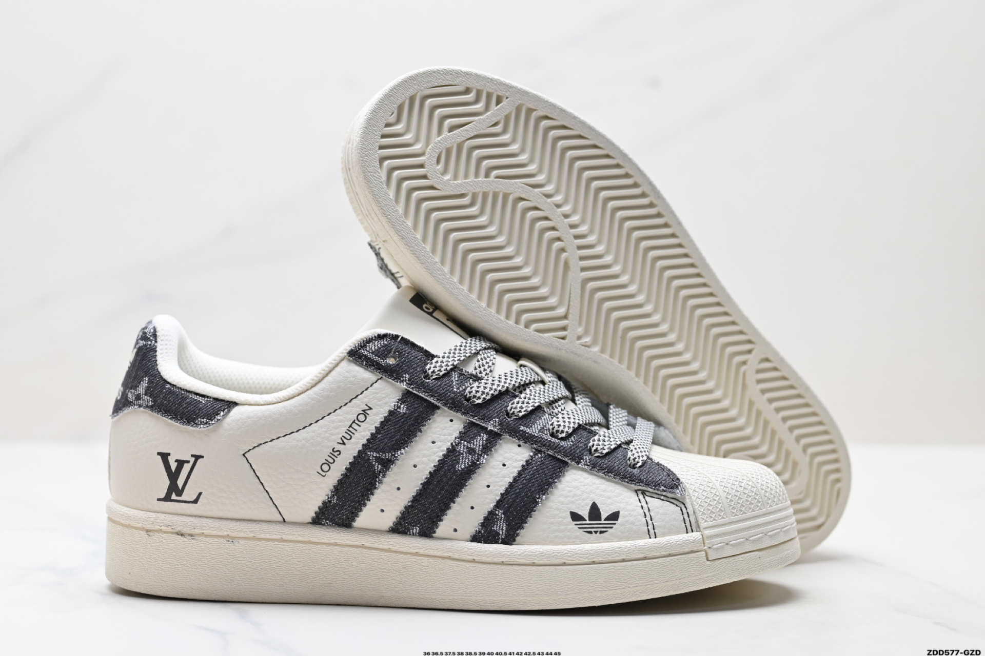Adidas Originals Superstar 阿迪达斯 三叶草 贝壳头’DIY’系列低帮经典百搭休闲运动板鞋 XS0016
