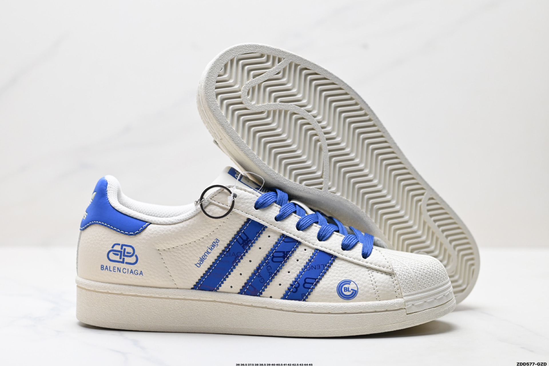 Adidas Originals Superstar 阿迪达斯 三叶草 贝壳头’DIY’系列低帮经典百搭休闲运动板鞋 XS0016