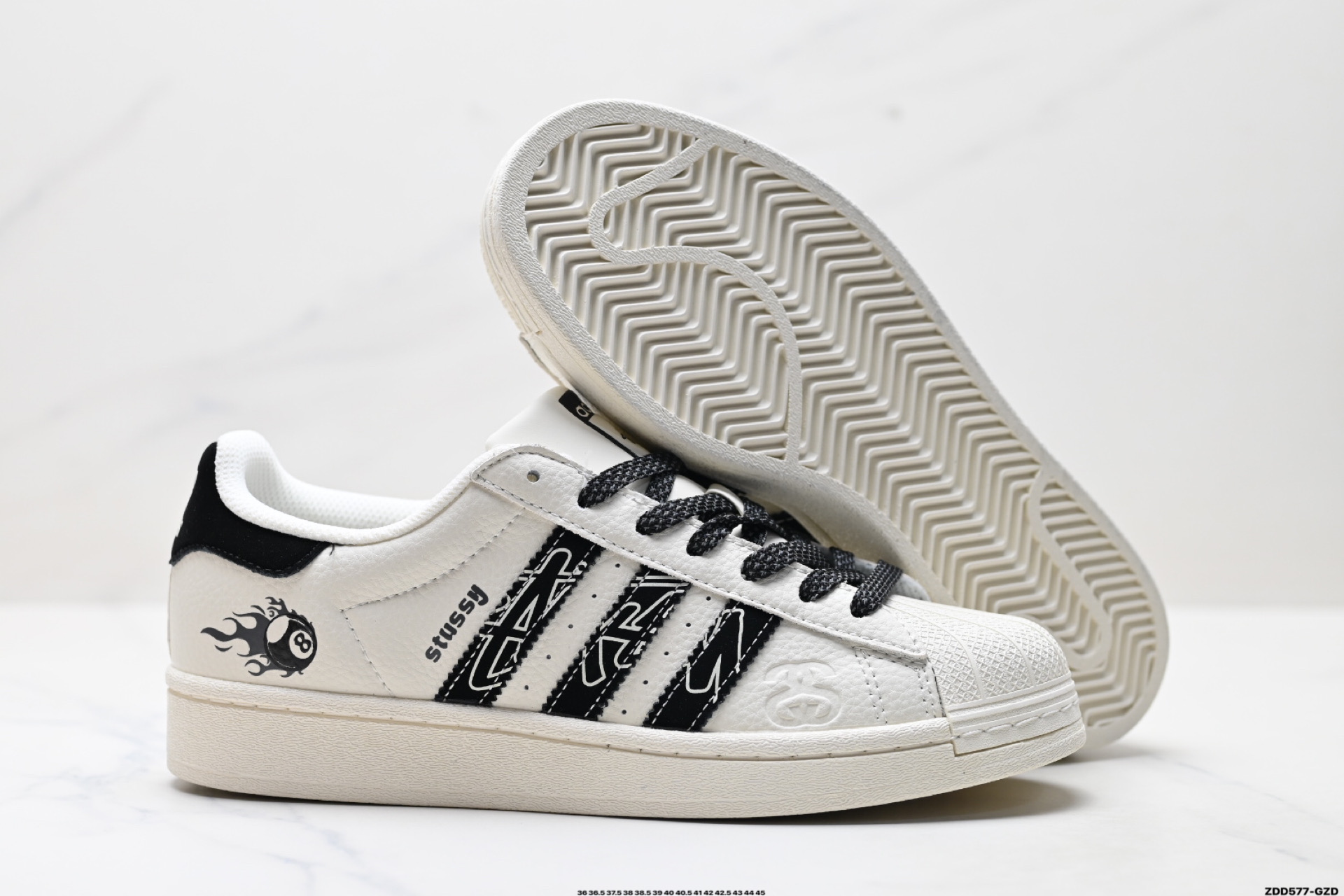 Adidas Originals Superstar 阿迪达斯 三叶草 贝壳头’DIY’系列低帮经典百搭休闲运动板鞋 XS0016