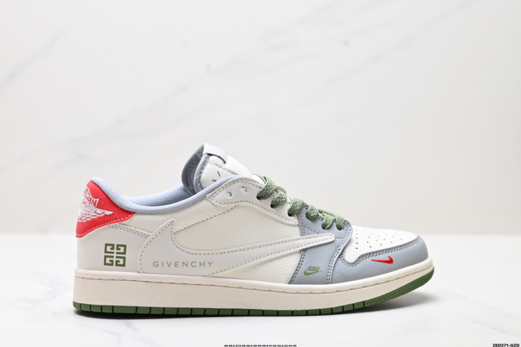 Nike Air Jordan 1 x Travis Scott 'DIY' Low Top Sneakers - Premium Quality 1 Nike Air Jordan 1 x Travis Scott ‘DIY’ Low Top Sneakers – Premium Quality