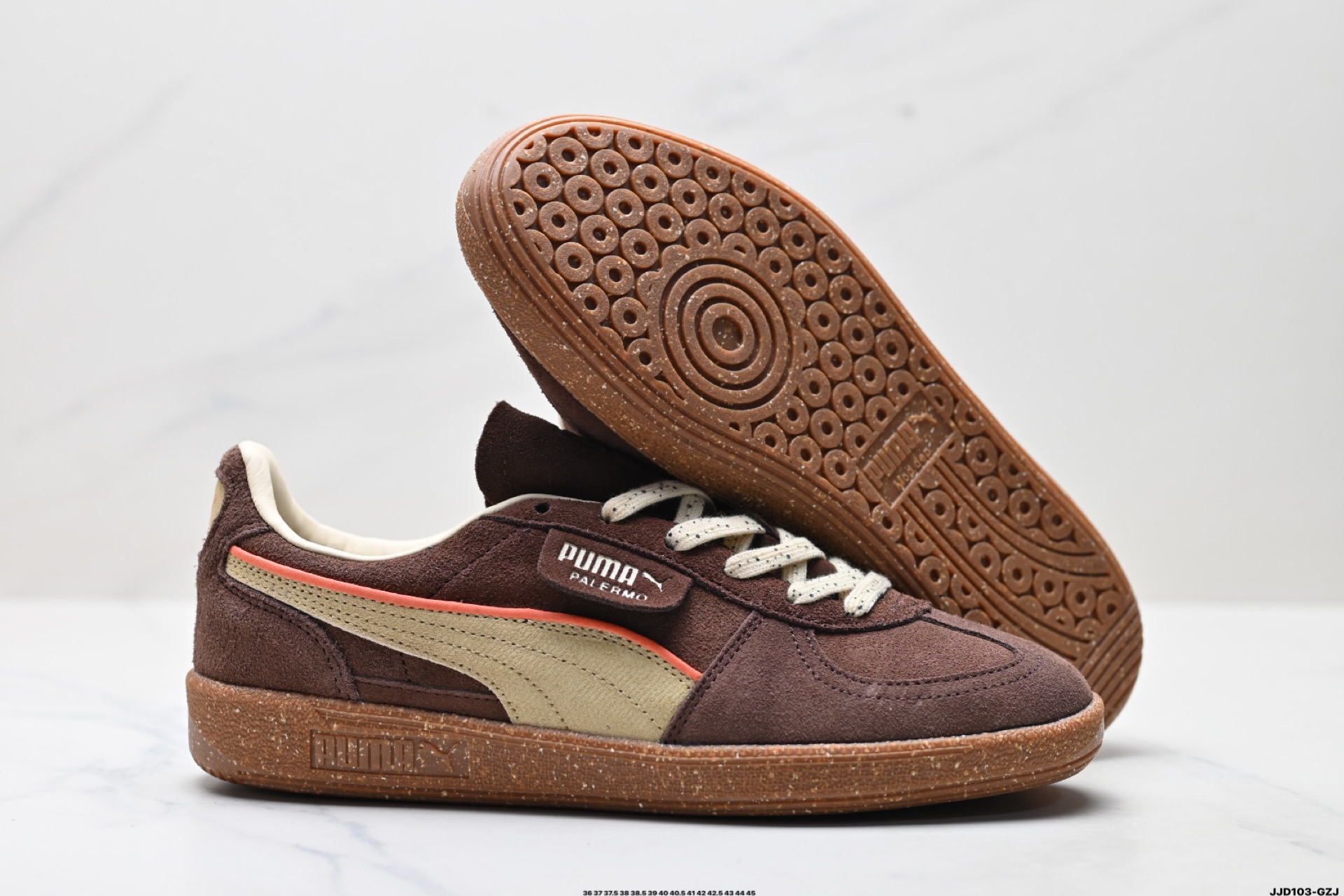 Puma Palermo OG复古单品 彪马 防滑耐磨低帮德训板鞋 398382-02