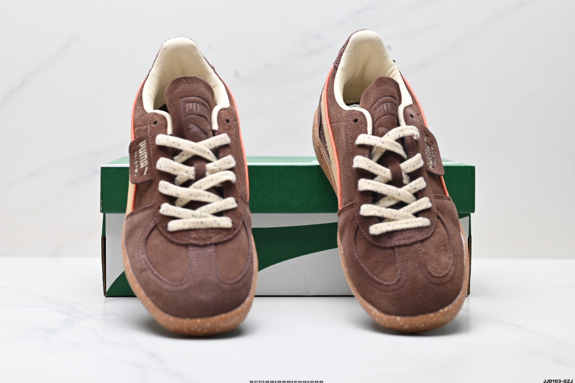 Puma Palermo OG复古单品 彪马 防滑耐磨低帮德训板鞋 398382-02