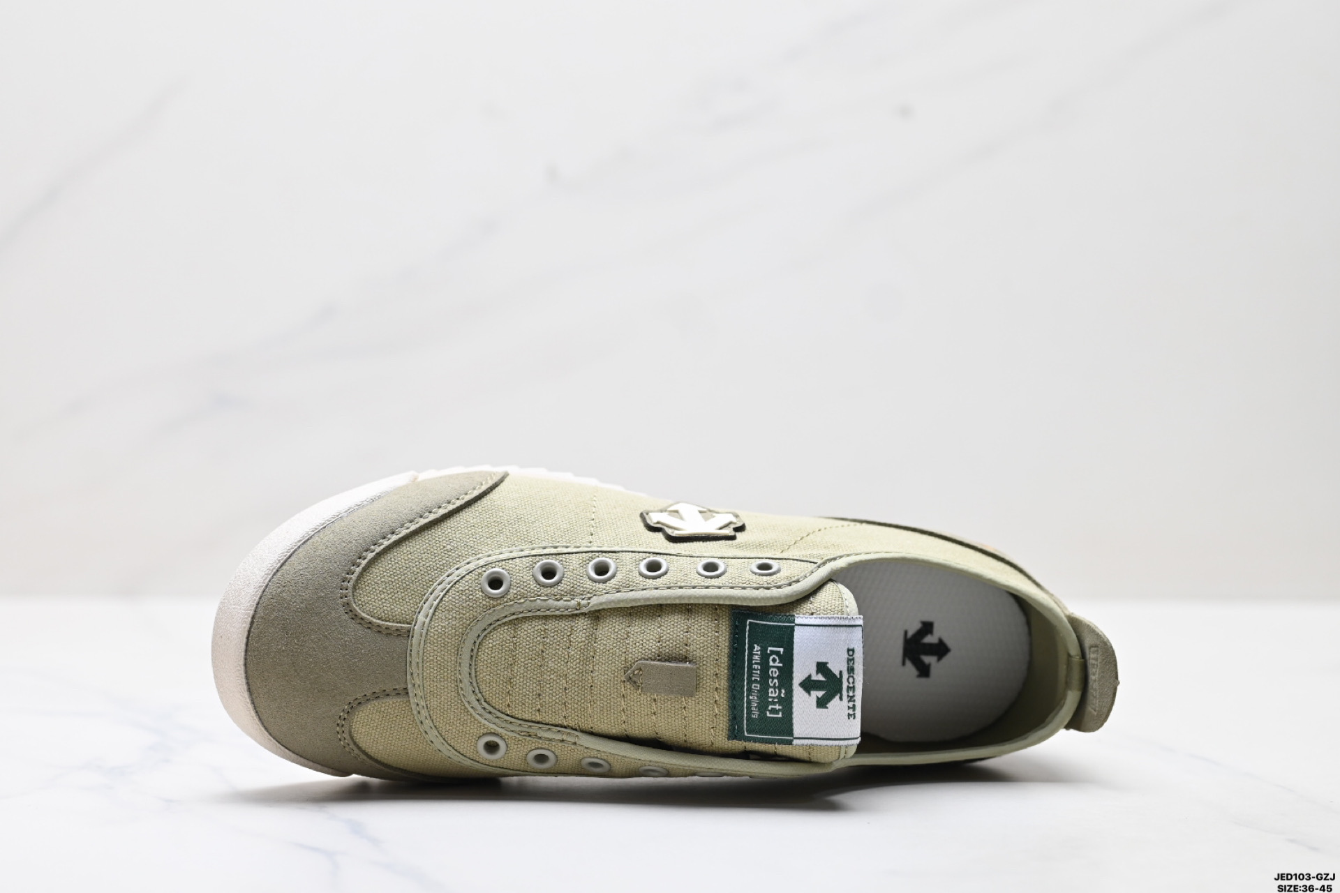 DESCENTE迪桑特CHRON系列男女同款CHRON复古运动休闲鞋帆布鞋 D4331LSN25