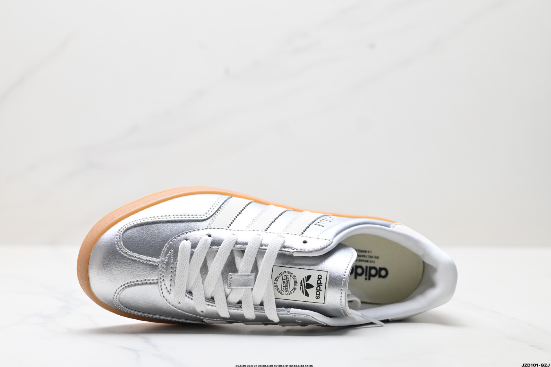 Adidas Originals Gazelle INdoor 三叶草休闲防滑耐磨低帮板鞋 JR1206