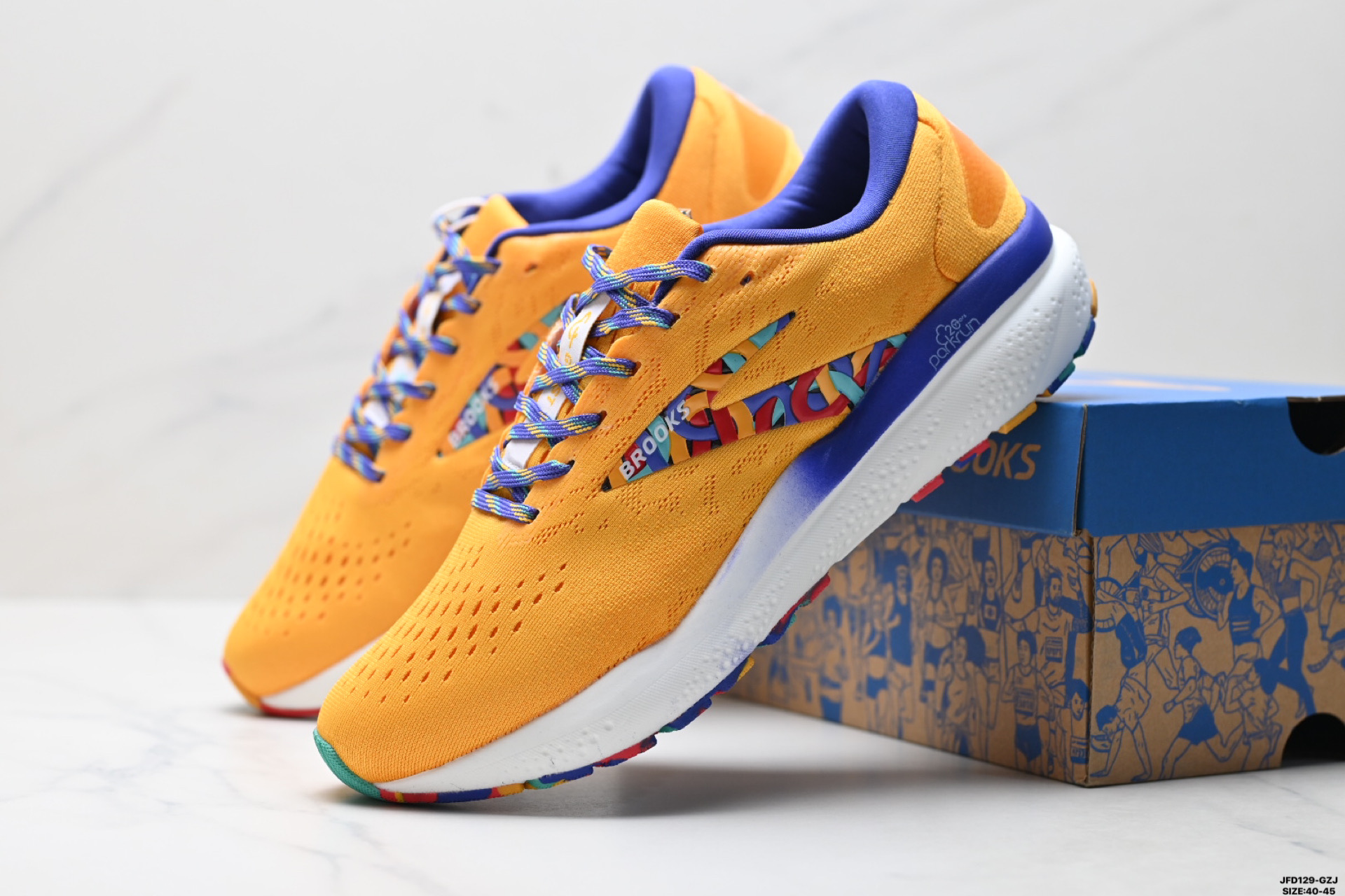 Brooks Ghost 16 布鲁克斯 减震耐磨低帮防滑跑步运动鞋 110418 1D 401