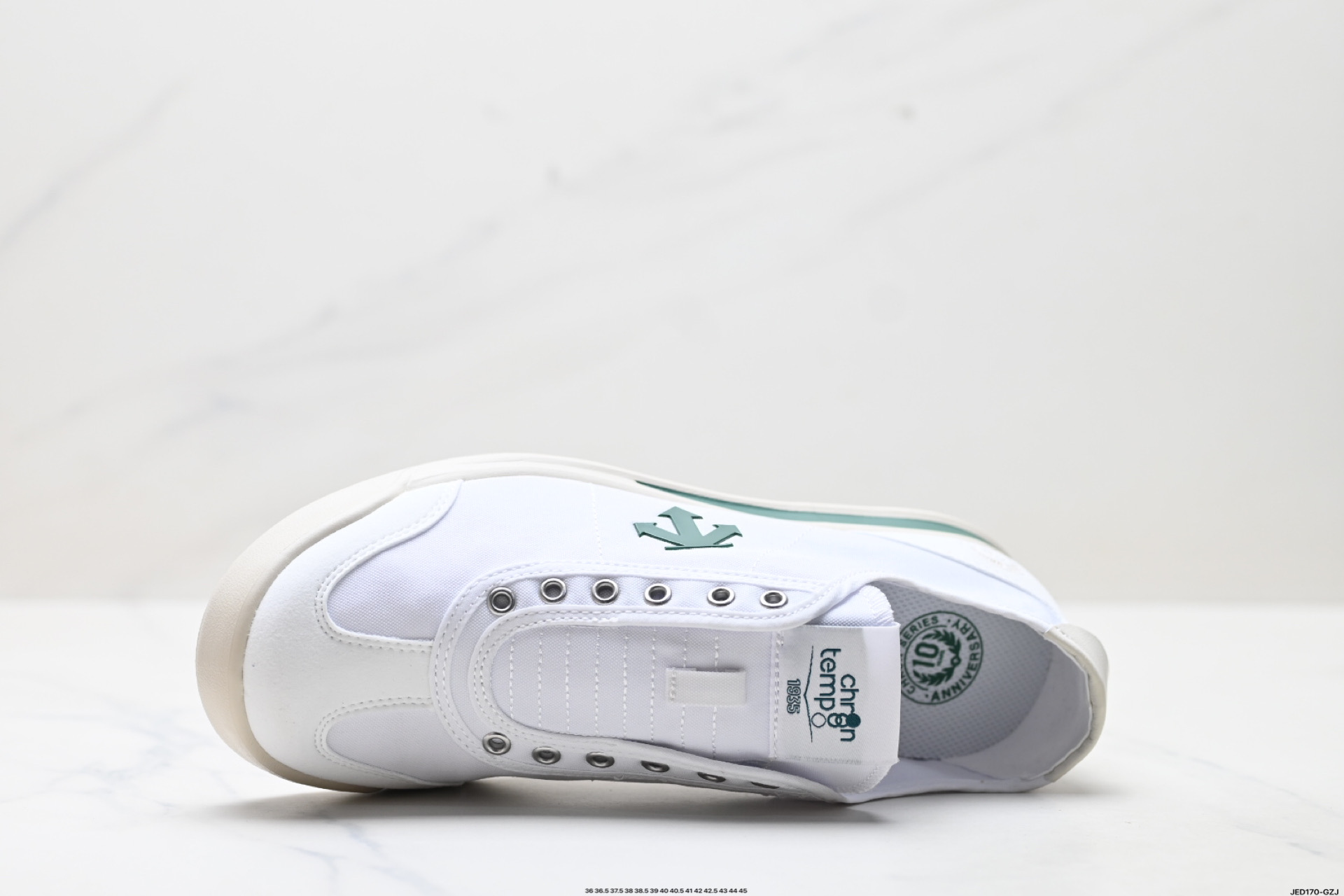 DESCENTE迪桑特CHRON系列男女同款CHRON复古运动休闲鞋帆布鞋 SP153LSN14