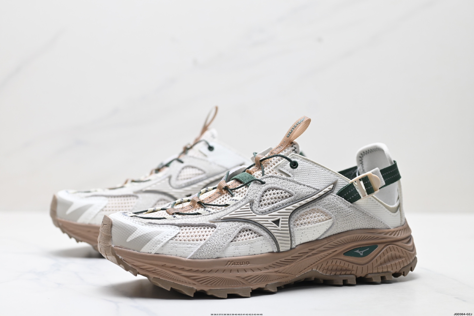 美津浓Mizuno Racer Trail SE 复古百搭 舒适 防滑耐磨透气速干低帮 户外功能鞋 D1GH24