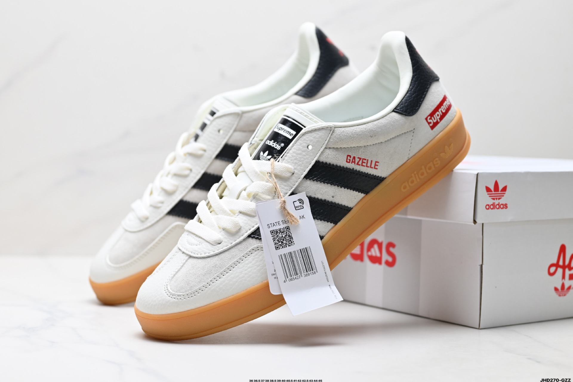 Adidas Originals Gazelle indoor ‘DIY‘定制 低帮休闲运动板鞋 SC9207-726-莆田鞋,莆田鞋货源,高仿鞋,高仿鞋货源,安福档口,莆田高仿鞋,莆田鞋批发,高仿鞋批发,莆田高仿运动鞋,高仿运动鞋,莆田运动鞋 Adidas Originals Gazelle indoor ‘DIY‘定制 低帮休闲运动板鞋 SC9207-726