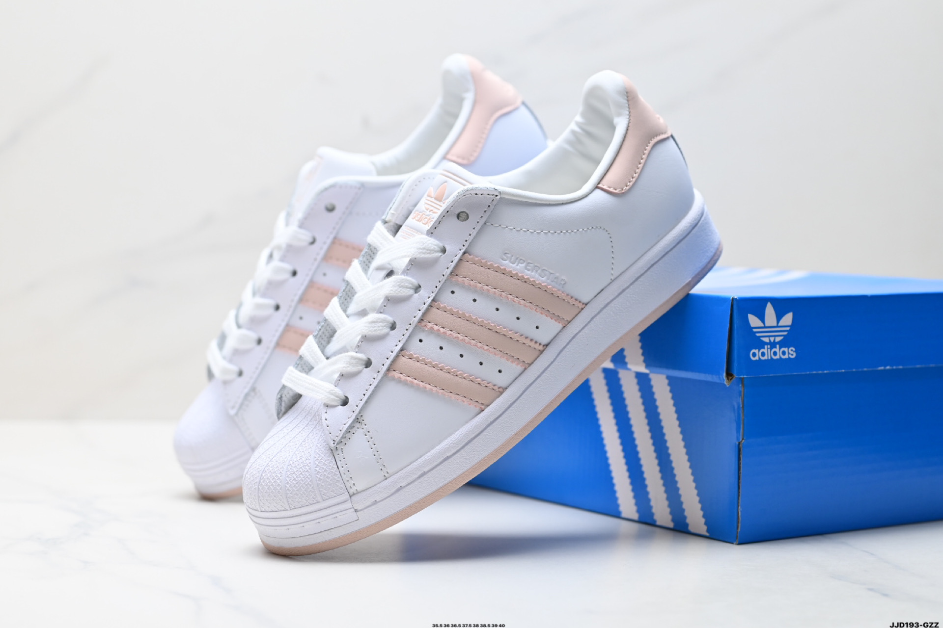 阿迪达斯Adidas三叶草 Originals Superstar贝壳头系列低帮经典百搭休闲运动板鞋 JH7056