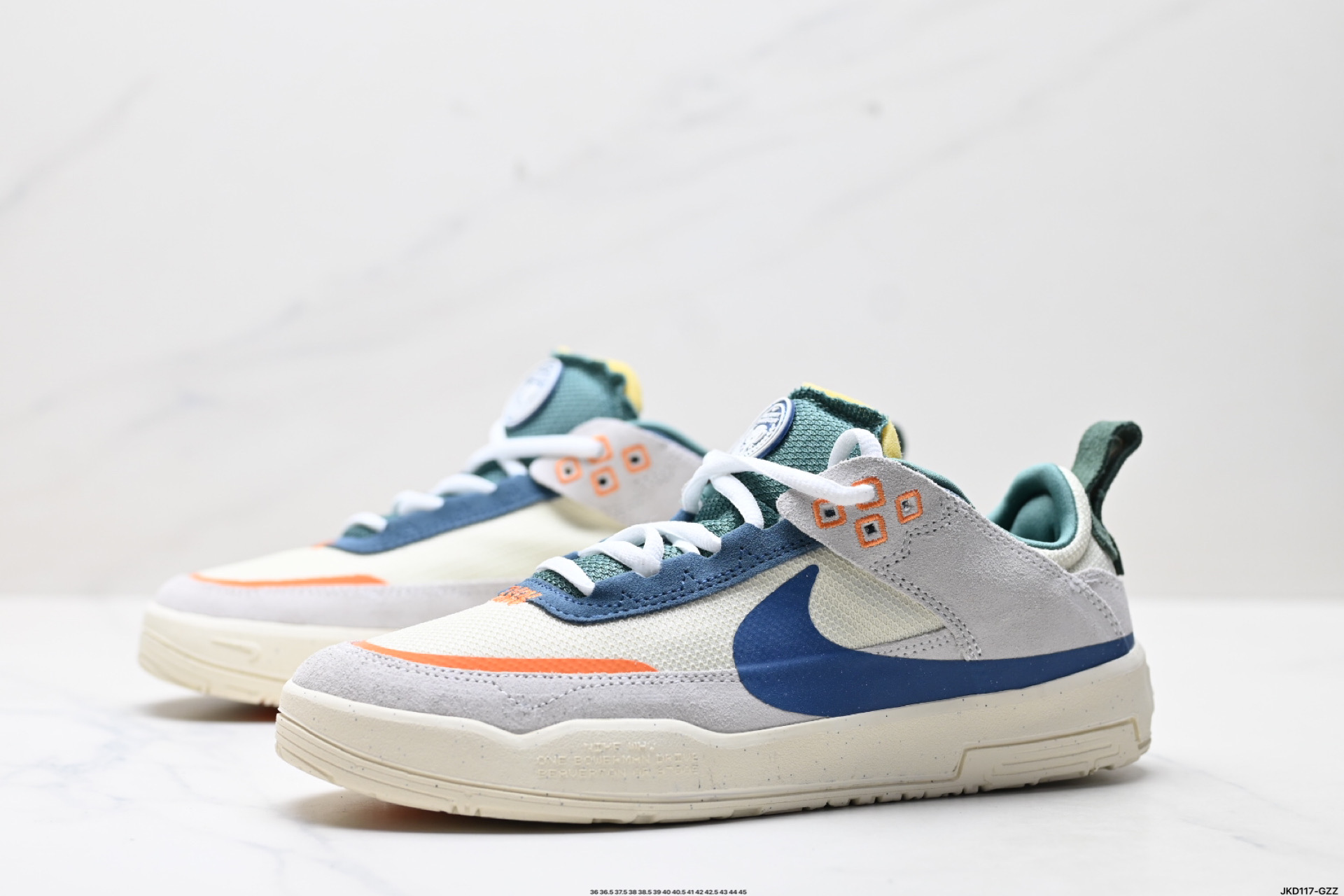 Nike SB DAY ONE 绒面革 网布皮革绒面 简约舒适革防滑减震耐磨透气 低帮 休闲鞋 HQ3475-121