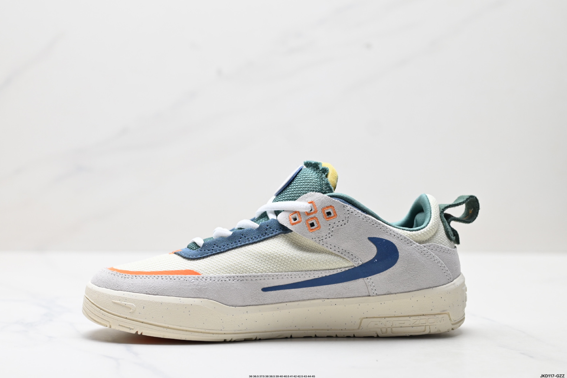 Nike SB DAY ONE 绒面革 网布皮革绒面 简约舒适革防滑减震耐磨透气 低帮 休闲鞋 HQ3475-121