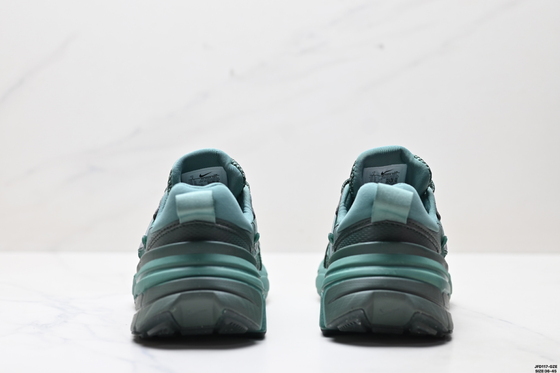 耐克NIKE V2K RUN跑步鞋复古风潮 网面透气运动鞋 灰银 HF5050-361