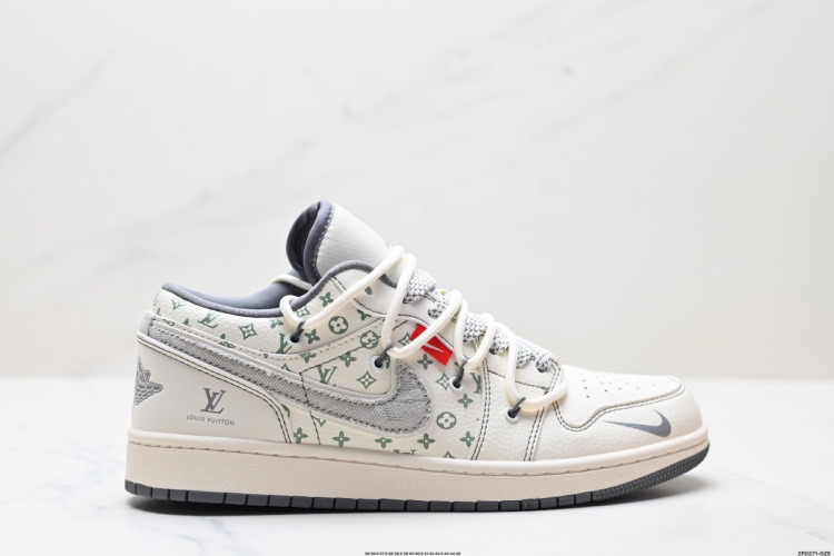 Nike Air Jordan 1 Low Casual Sneakers - Premium Leather, Authentic Design 1 Nike Air Jordan 1 Low Casual Sneakers – Premium Leather, Authentic Design