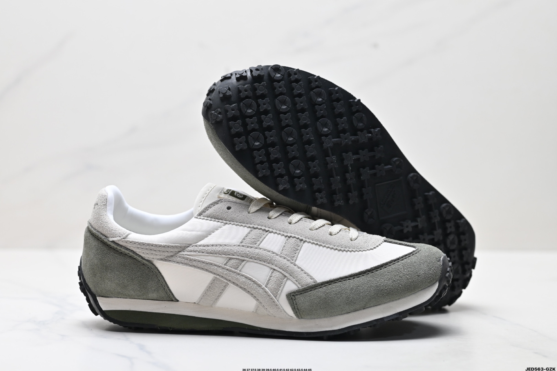 160 Onitsuka Tiger鬼塚虎 Edr 78 舒适百搭防滑耐磨 低帮跑步鞋 1183C263-101