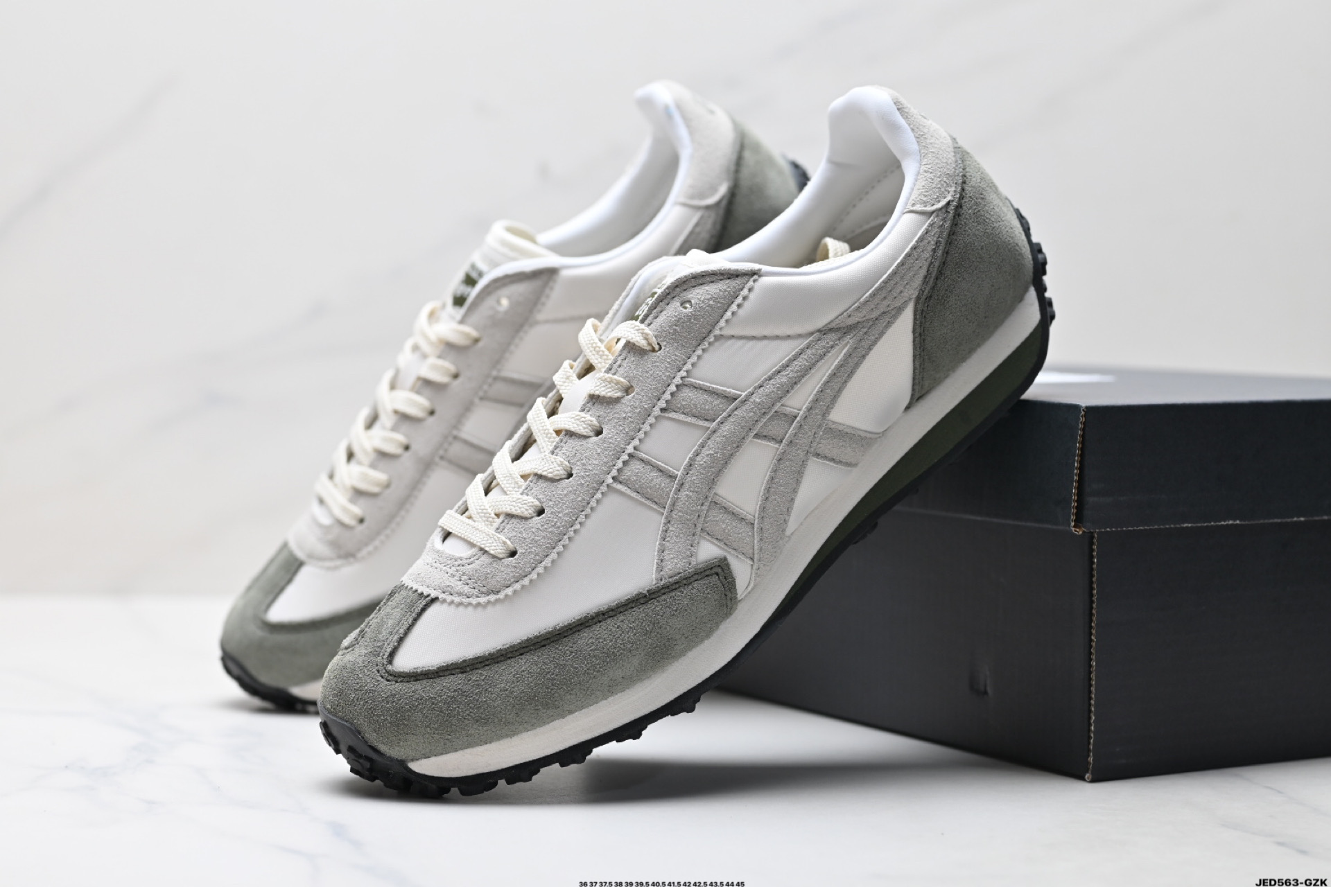 160 Onitsuka Tiger鬼塚虎 Edr 78 舒适百搭防滑耐磨 低帮跑步鞋 1183C263-101