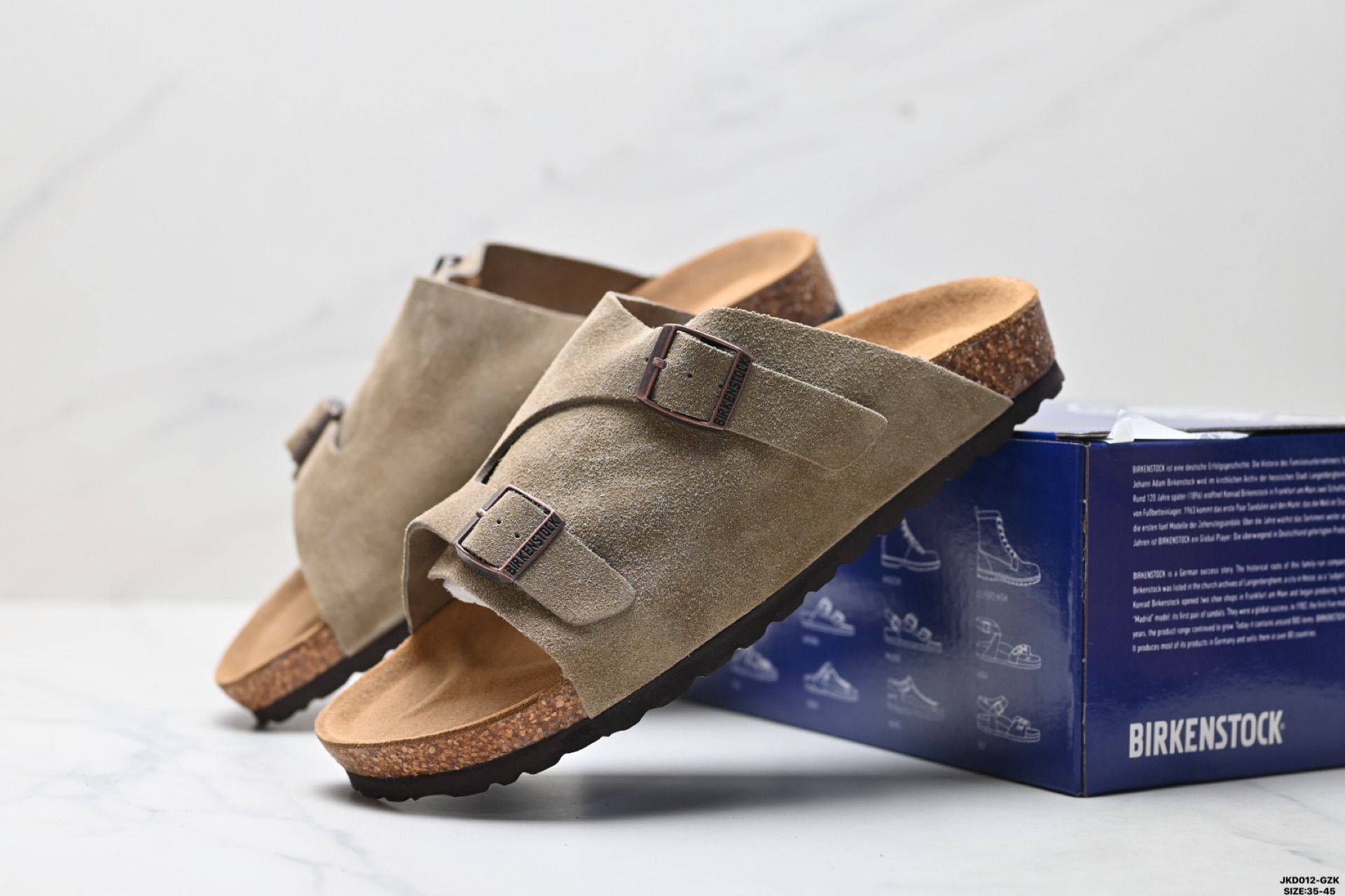 170 Birkenstock勃肯半拖凉鞋系列 克罗心双扣金属扣设计 双杠绑带夏季凉鞋 1009532