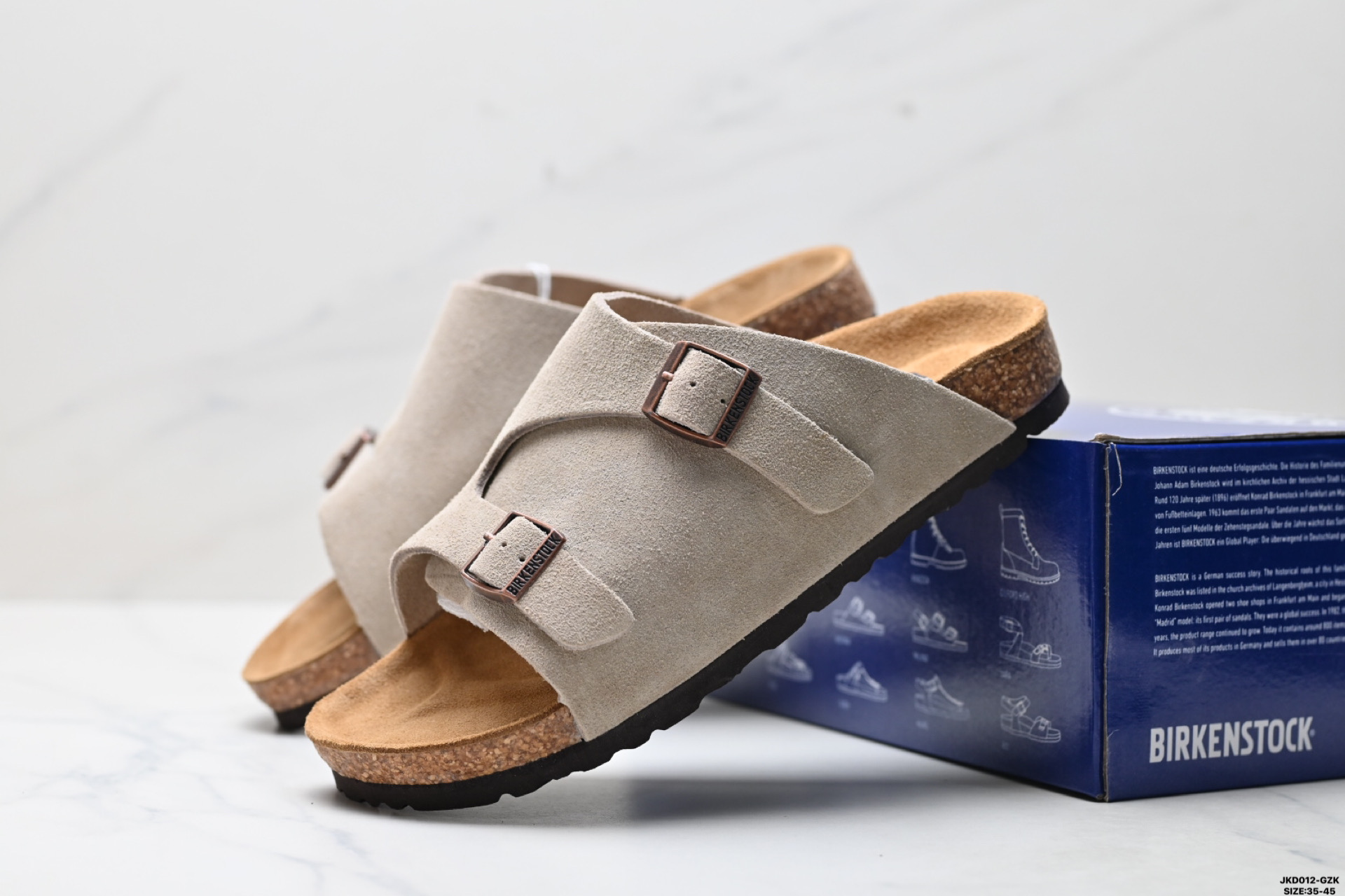 170 Birkenstock勃肯半拖凉鞋系列 克罗心双扣金属扣设计 双杠绑带夏季凉鞋 1009532