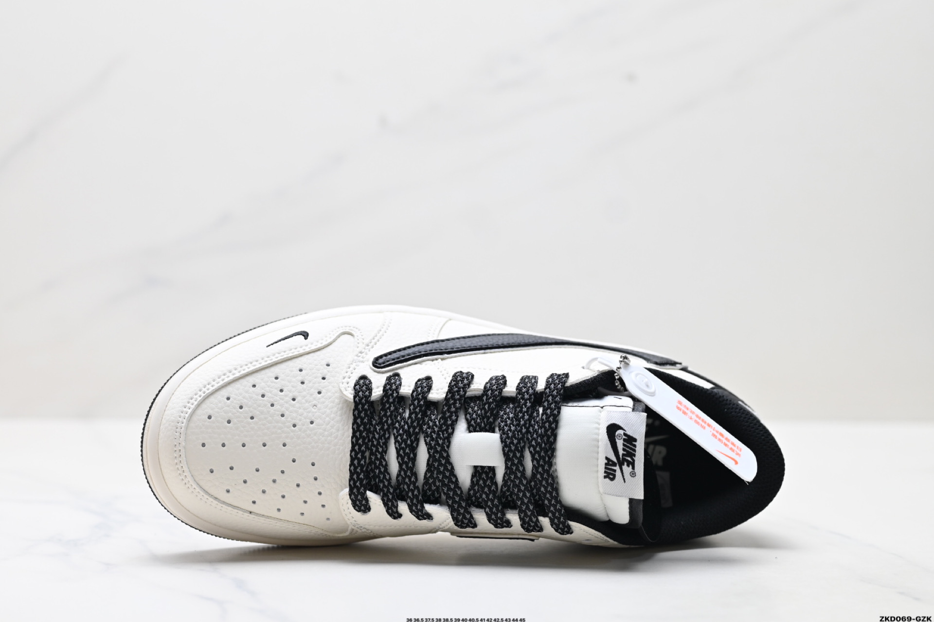 280 Nike Air Jordan 1 x Travis Scott AJ1倒勾 乔一倒钩 ‘DIY’定制 耐克 低帮文化篮球鞋 ST5696-261