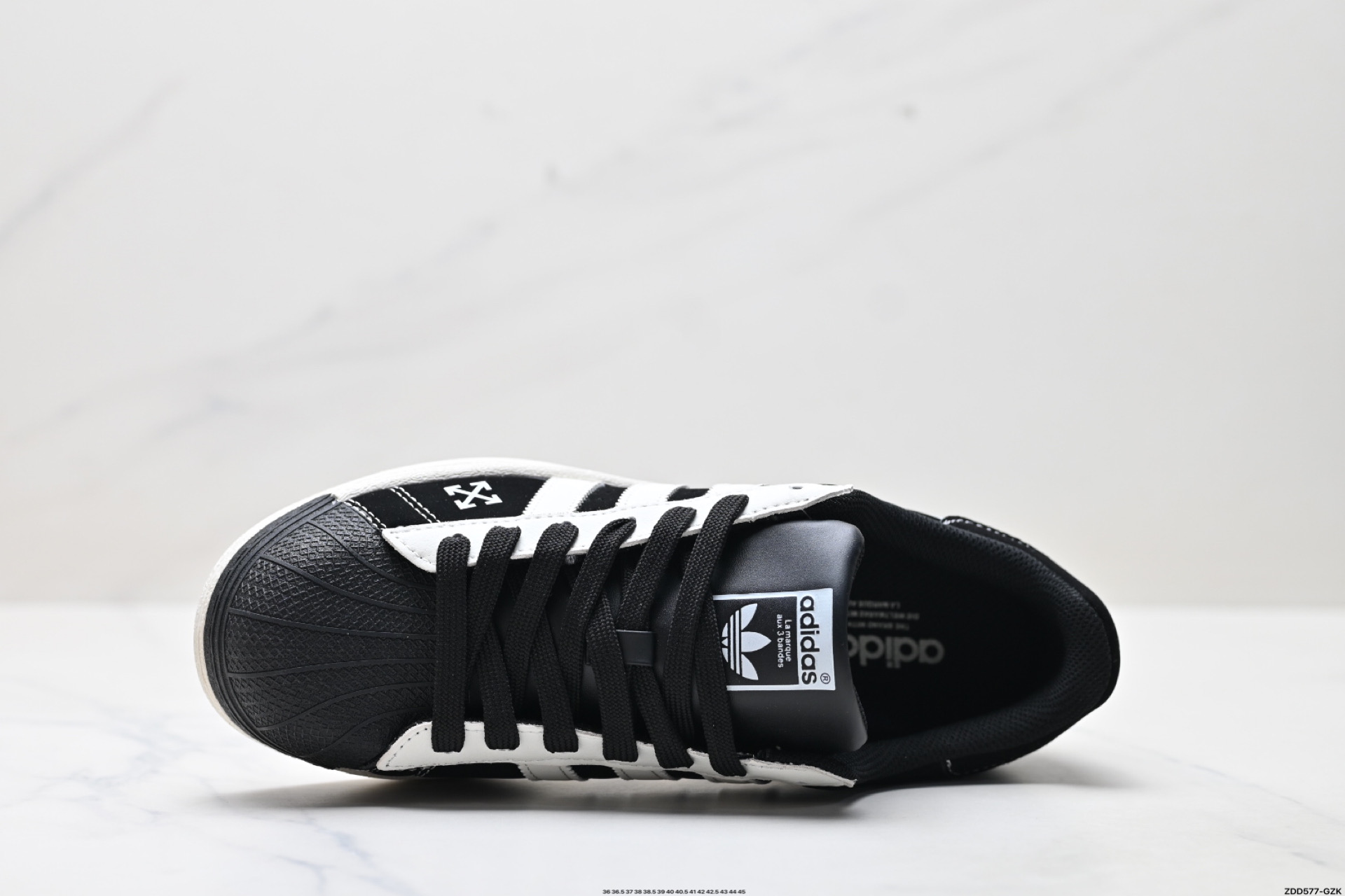 240 Adidas Originals Superstar 阿迪达斯 三叶草 贝壳头’DIY’系列低帮经典百搭休闲运动板鞋 AD8019