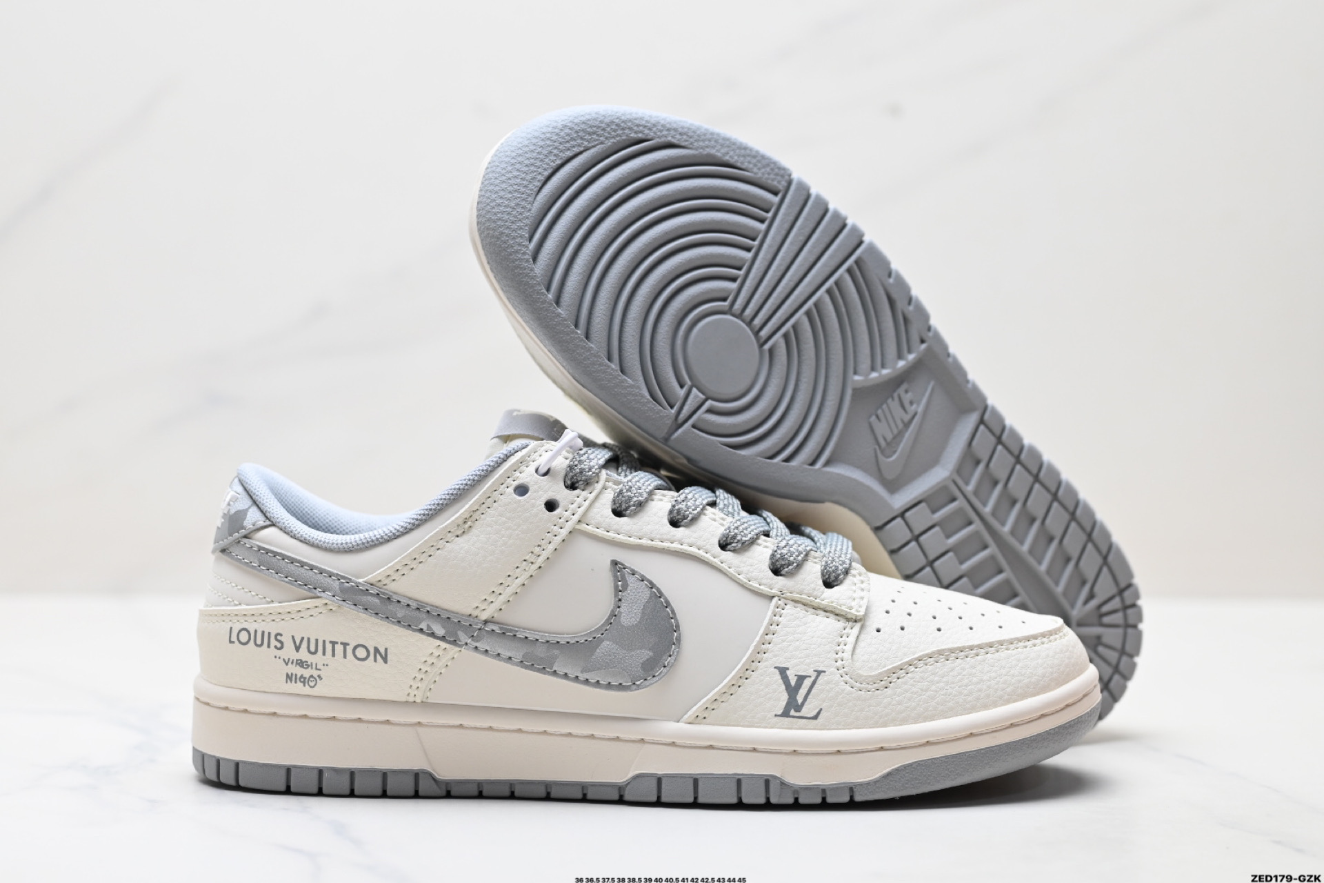 270 Nike Dunk Low Retro ‘DIY高端定制’耐克 低帮休闲运动板鞋 JP1668-014