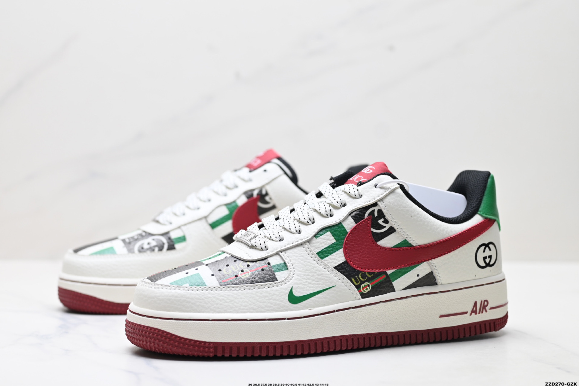 Nike Air Force 1 '07 Custom Edición Limitada Gucci - Estilo y Comodidad 5 i1750694460149 575 0 3