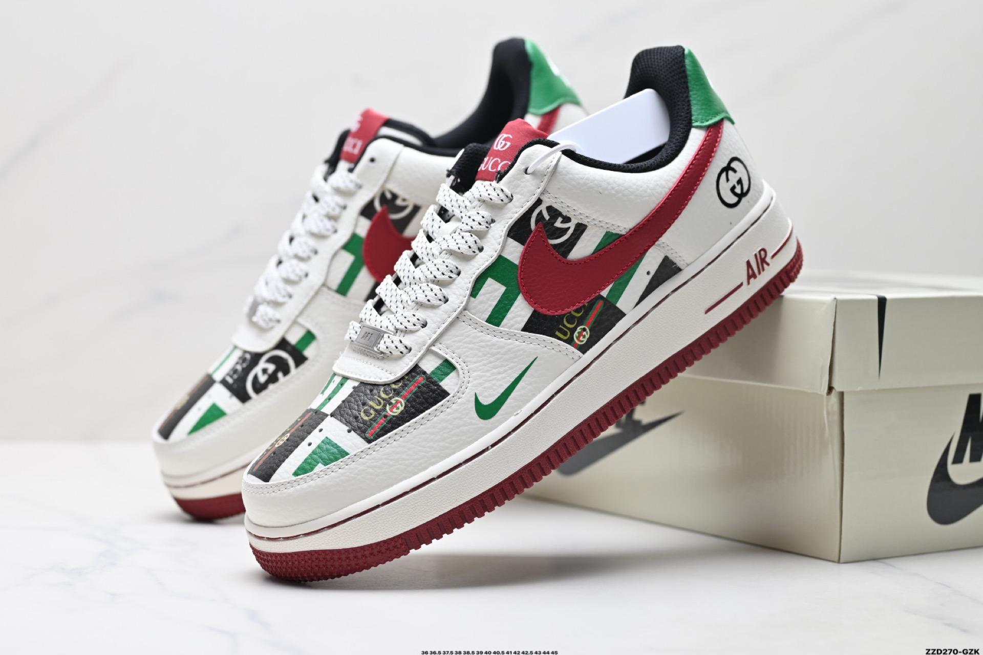 Nike Air Force 1 '07 Custom Edición Limitada Gucci - Estilo y Comodidad 9 i1750694461256 987 0 7