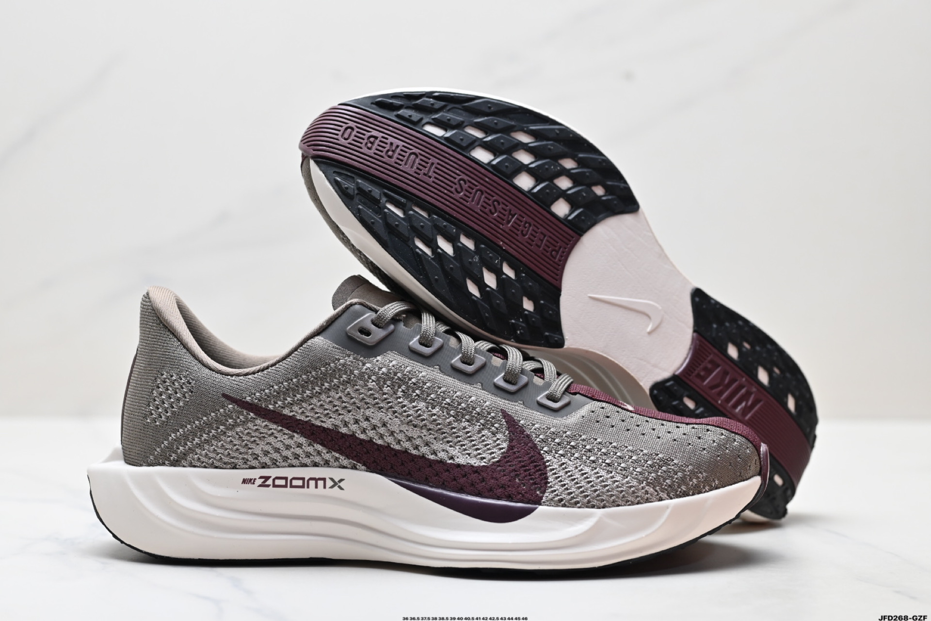 180 Nike Air Zoom Pegasus Plus 耐克飞马加强版系列低帮马拉松休闲运动慢跑鞋 FQ7262-005