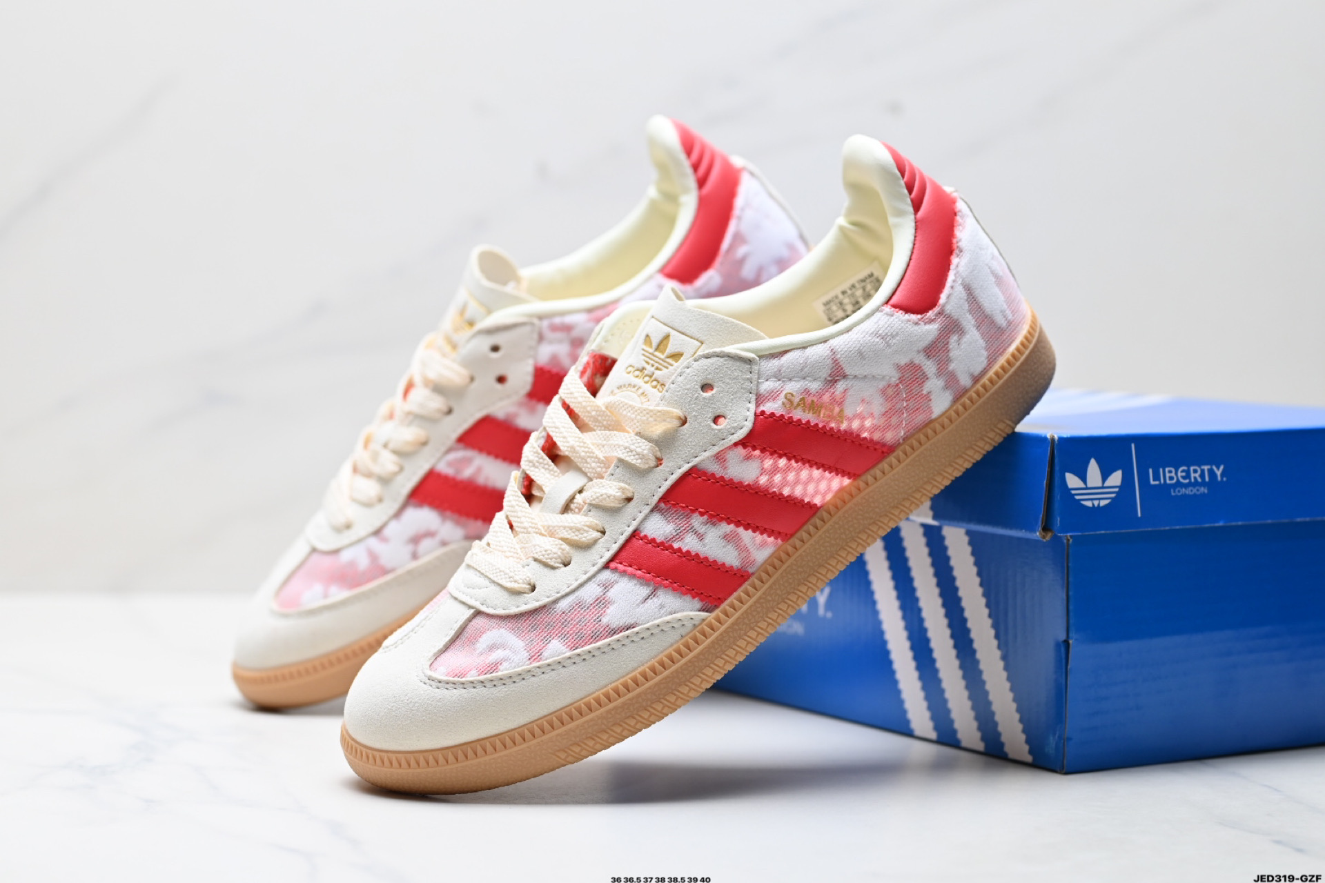 160 Adidas Originals Samba 桑巴舞系列阿迪达斯 三叶草 绅士德训足球风百搭低帮休闲运动板鞋 JR8841