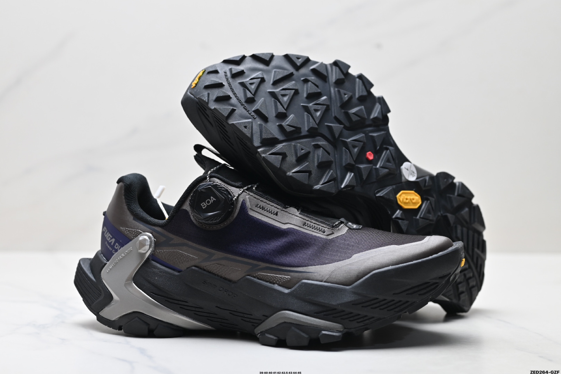 270 凯乐石 KAILAS FUGA DU BOA 大坡王轻越野徒步网布TPU减震防滑透气支撑回弹 低帮 超强抓地力登山鞋