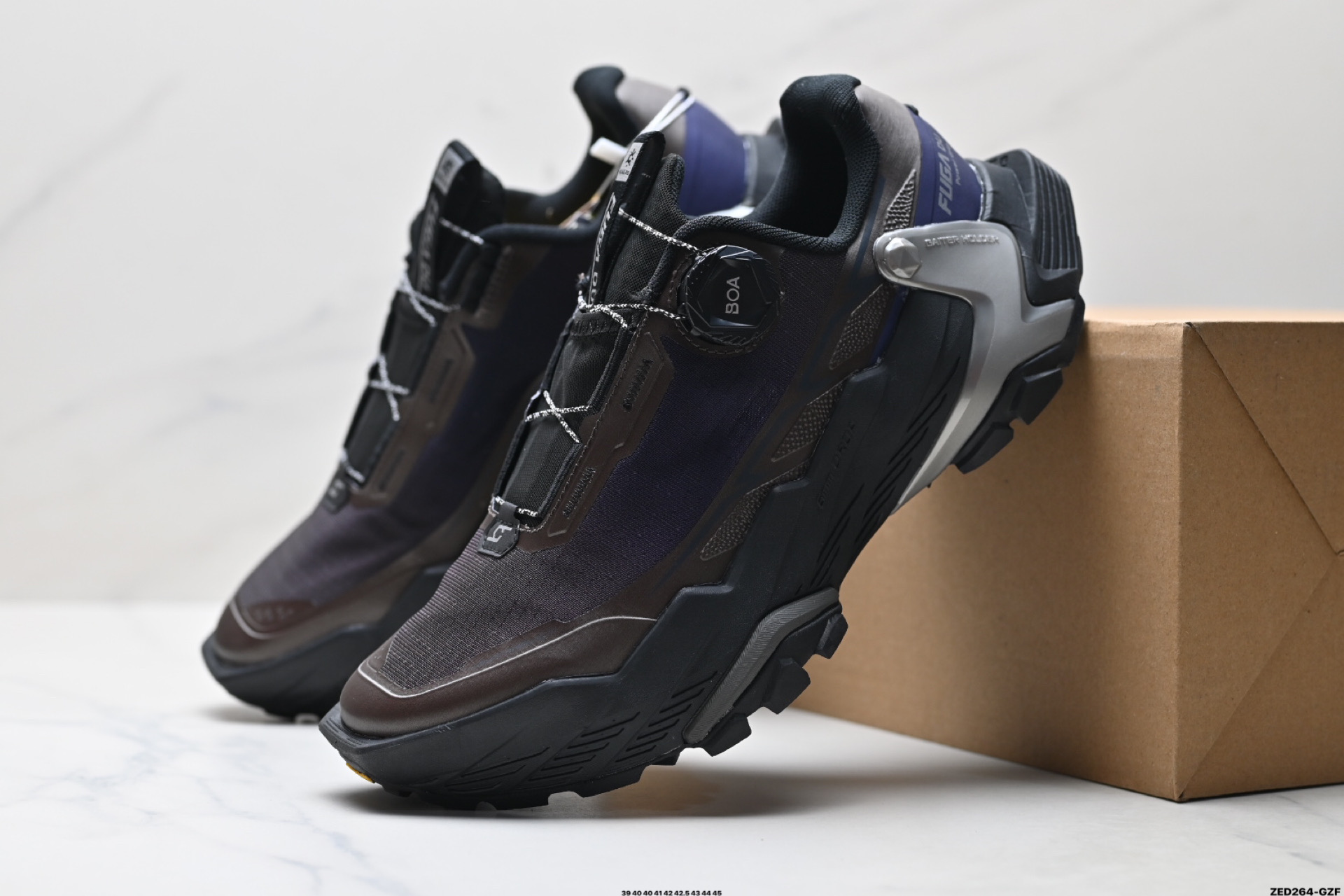 270 凯乐石 KAILAS FUGA DU BOA 大坡王轻越野徒步网布TPU减震防滑透气支撑回弹 低帮 超强抓地力登山鞋