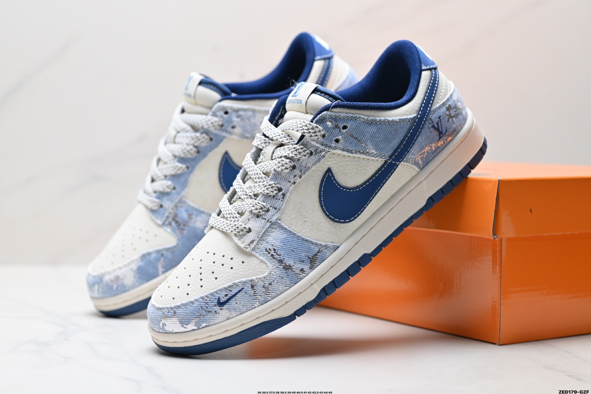 270 Nike Dunk Low Retro ‘DIY高端定制’耐克 低帮休闲运动板鞋 JP1668-019