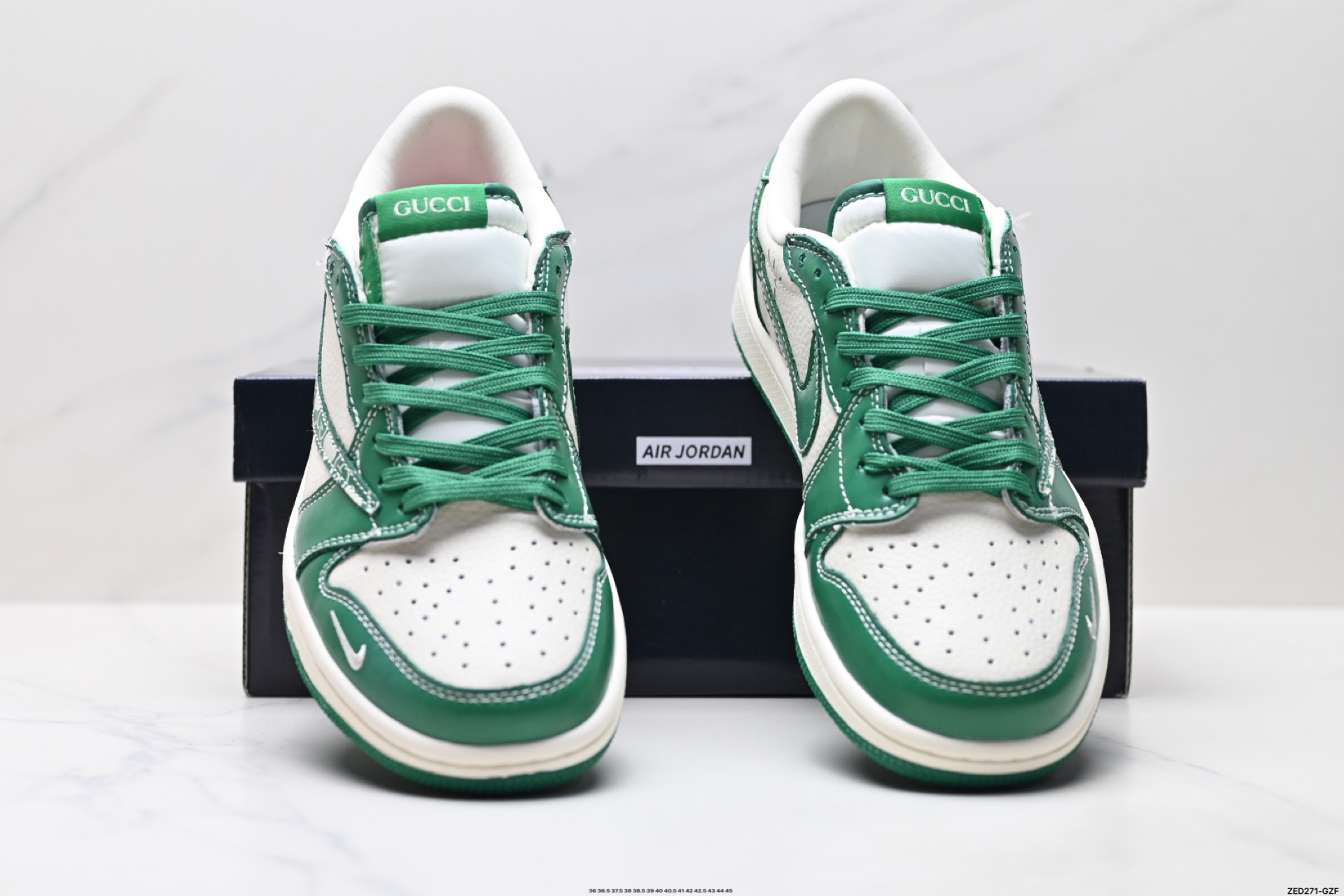 Gucci Air Jordan 1: Elegancia Urbana con un Toque de Lujo en Cada Paso 8 i1750781854305 9215 0 6