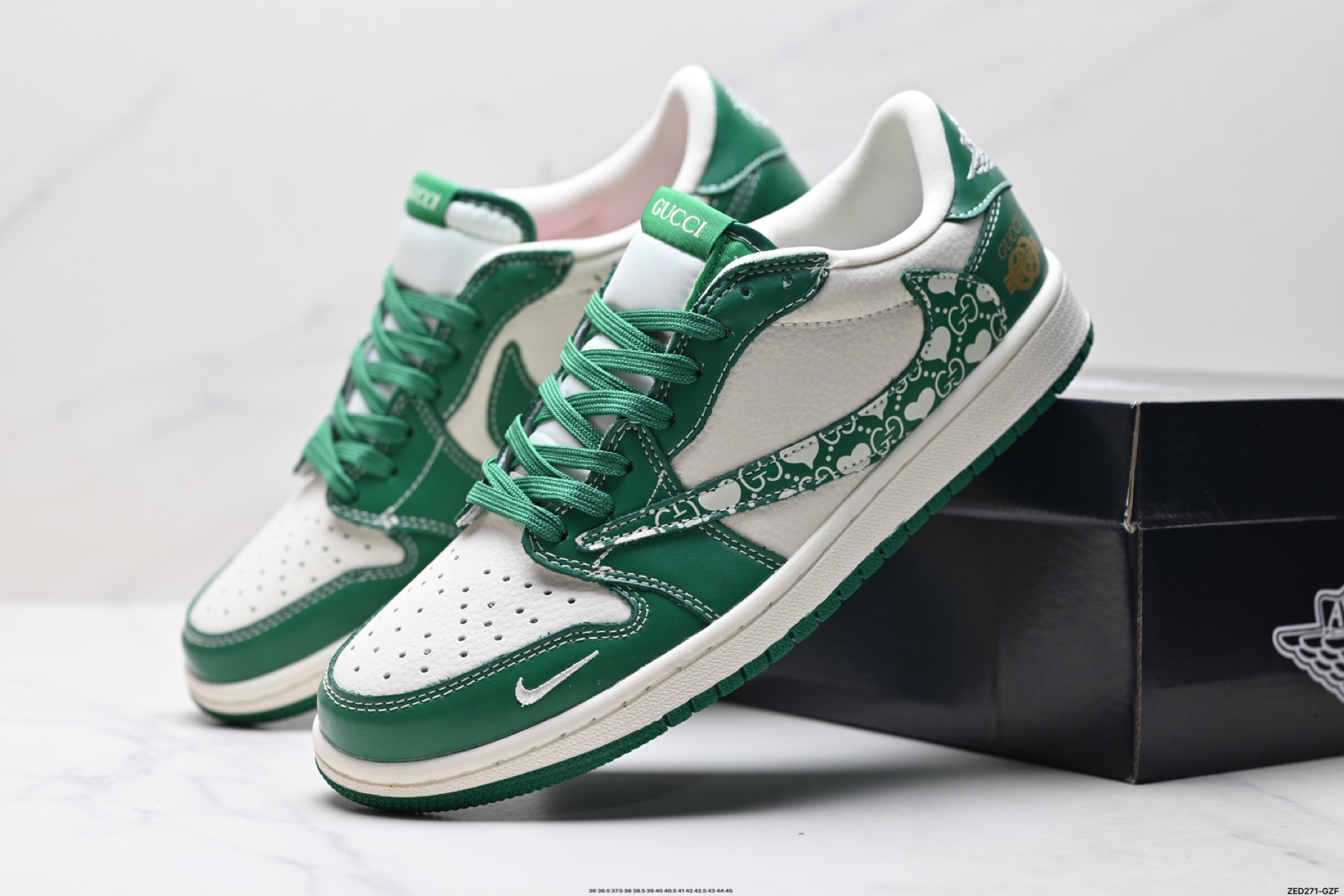 Gucci Air Jordan 1: Elegancia Urbana con un Toque de Lujo en Cada Paso 9 i1750781854306 9158 0 7
