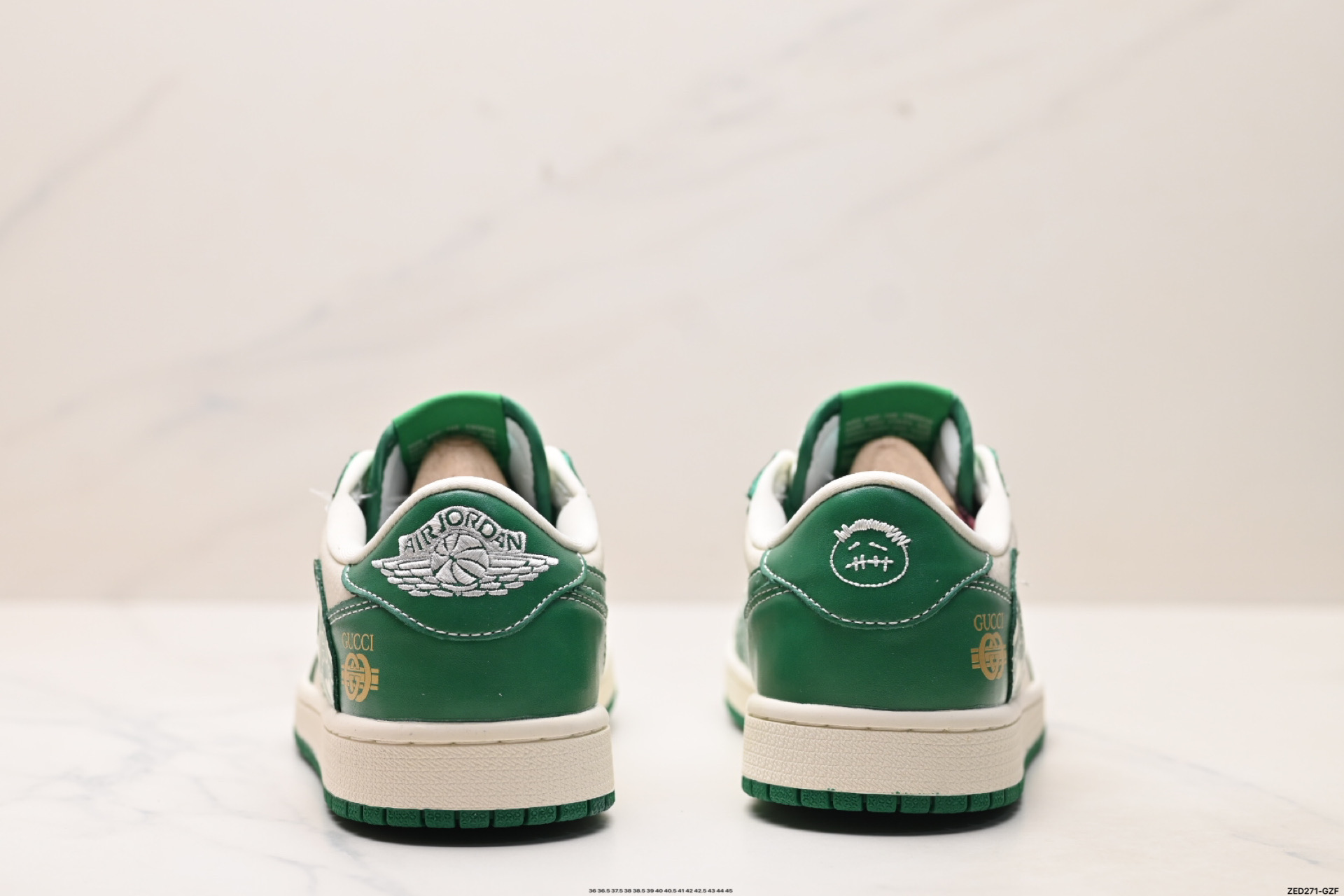Gucci Air Jordan 1: Elegancia Urbana con un Toque de Lujo en Cada Paso 7 i1750781855372 2483 0 5