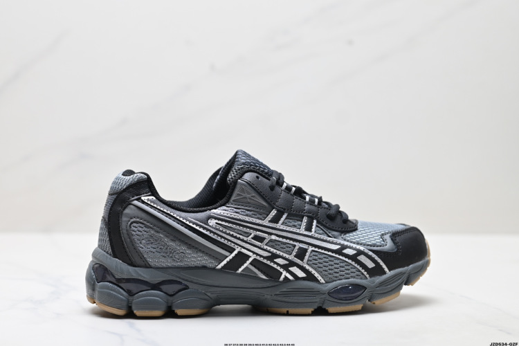 ASICS GEL-NYC Sneakers - Breathable Mesh & Synthetic Leather - Style 1203A542-100 1 ASICS GEL-NYC Running Shoes – Breathable Mesh, Durable AHAR+ Rubber